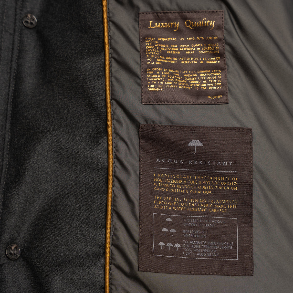 Moorer Parka Donkerblauw | Gavin-KN