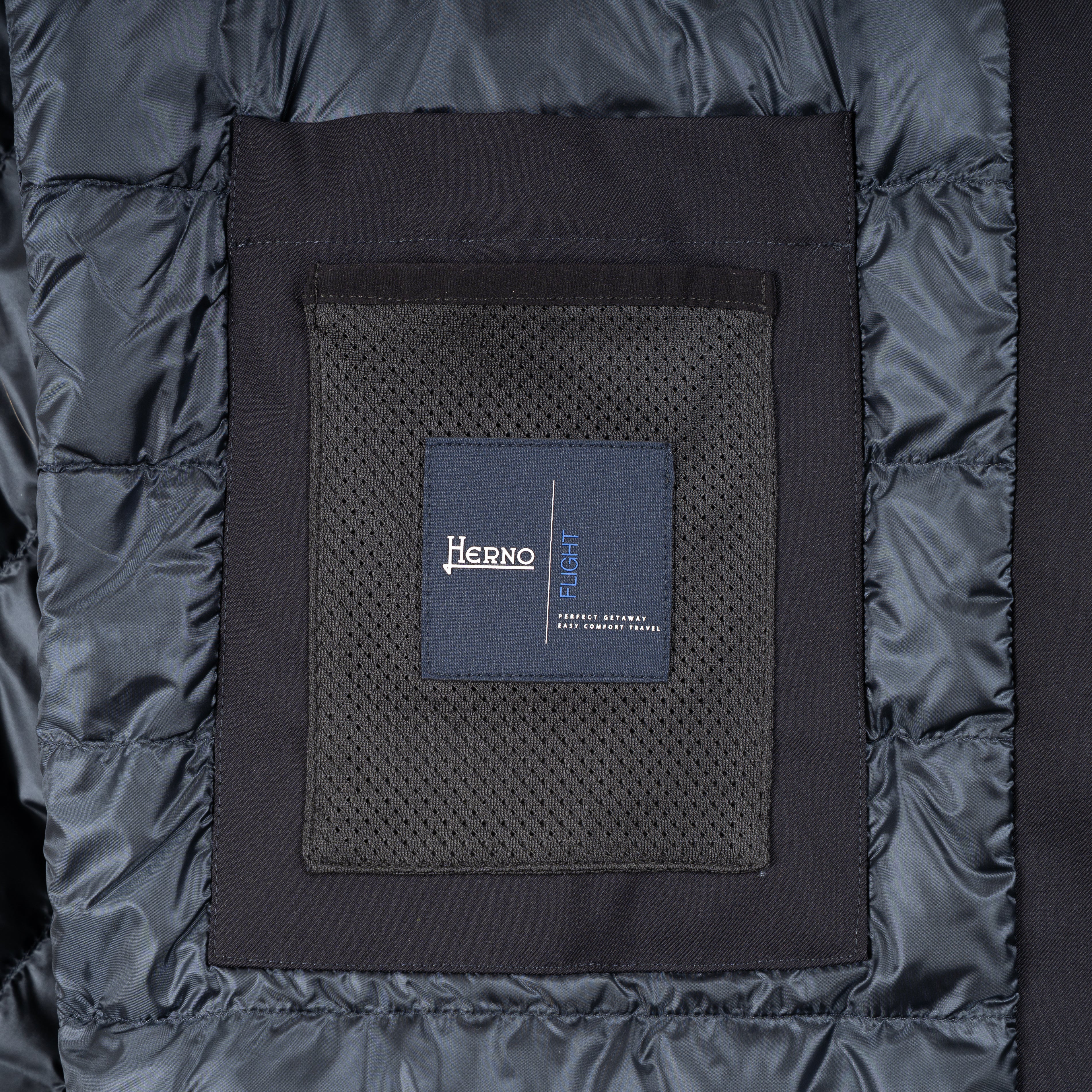 Herno Mantel Blauw | Sub-Zero