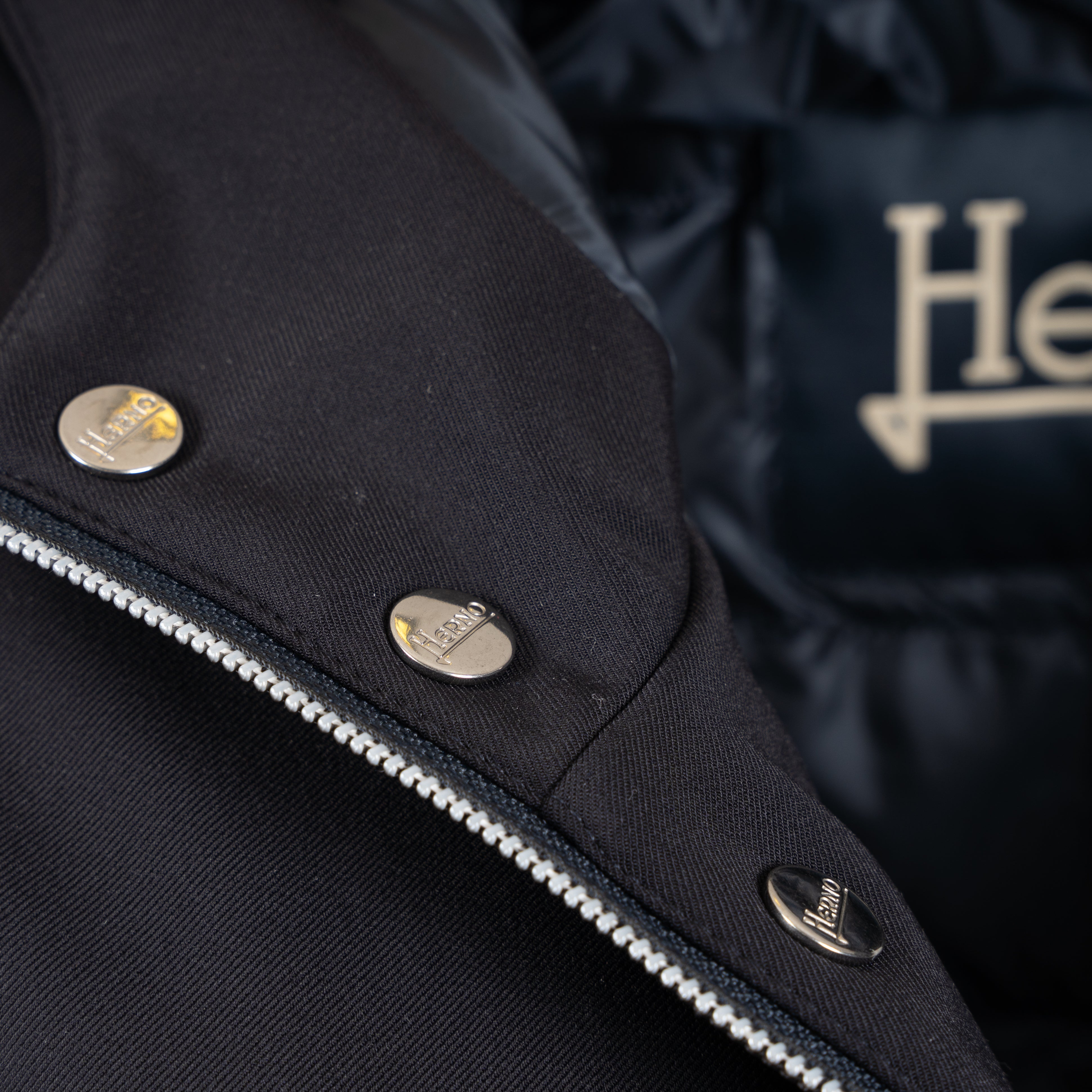 Herno Mantel Blauw | Sub-Zero