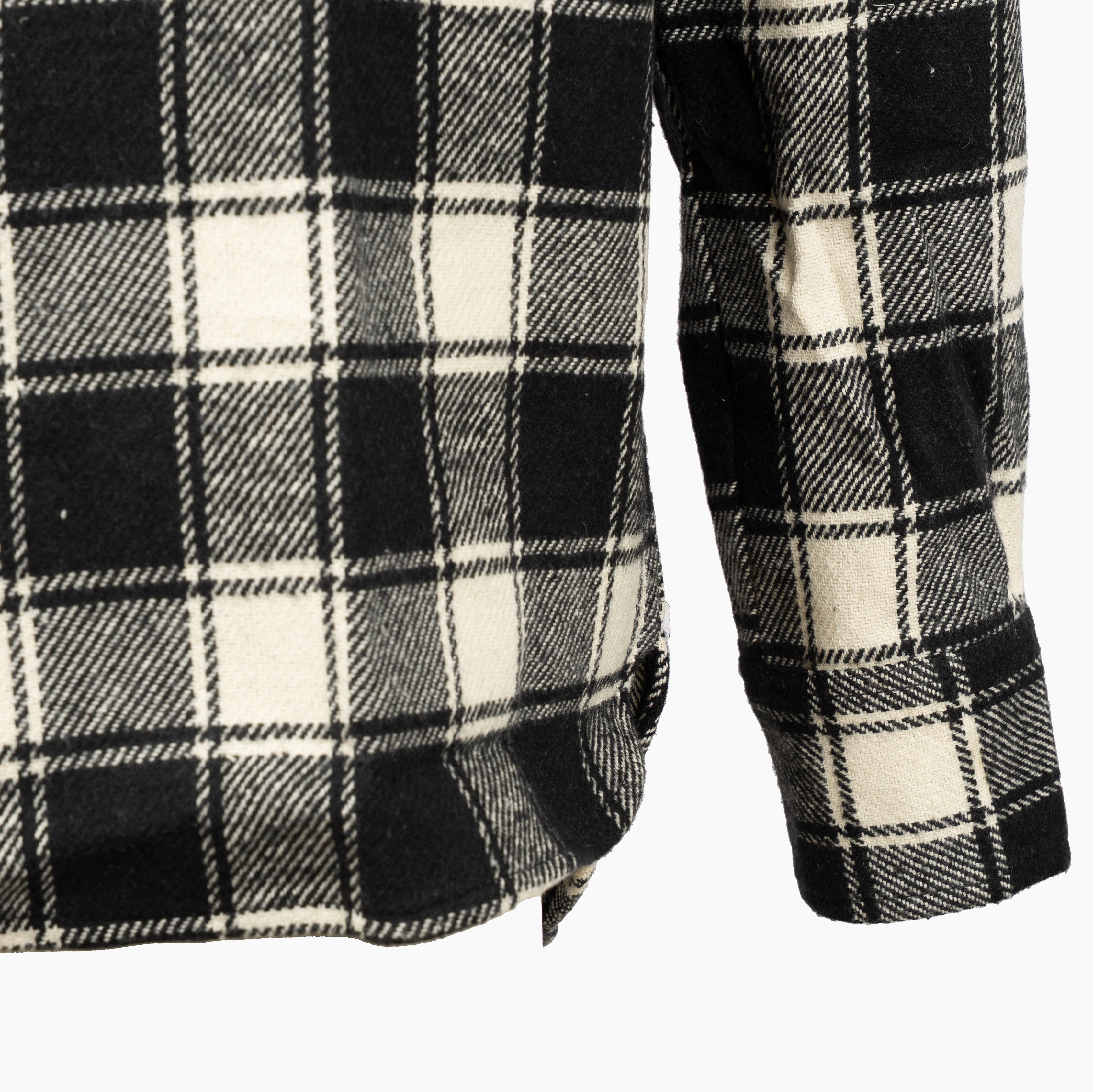 Bram's Fruit Overshirt Geruit Zwart | Flannel