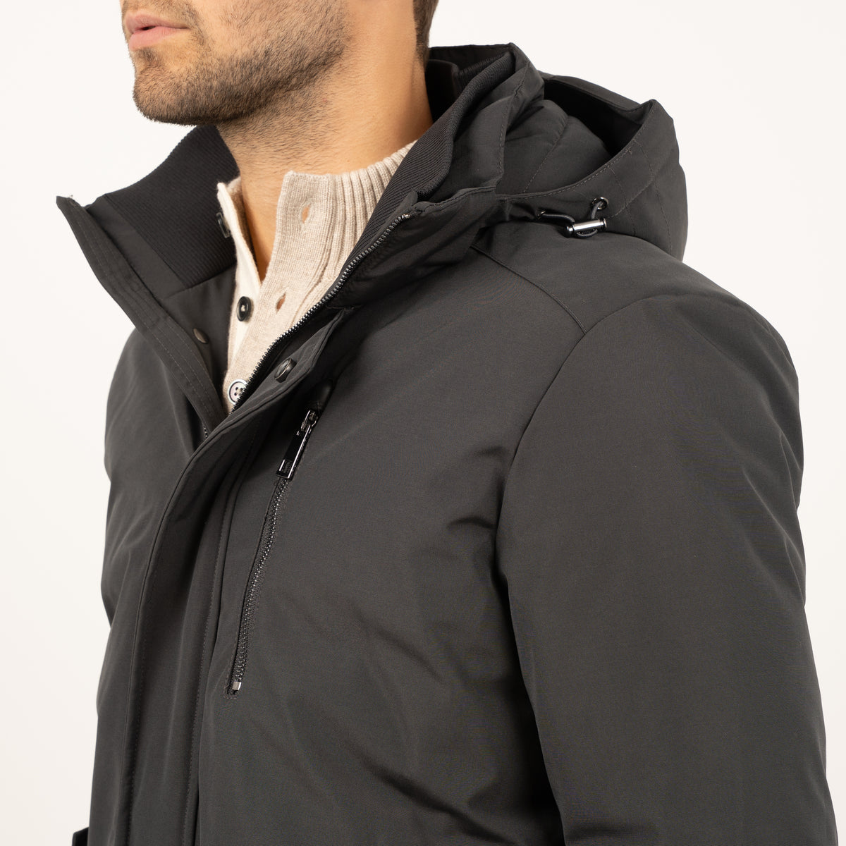 SEVEN DIALS Winterjas Grijs | Napels