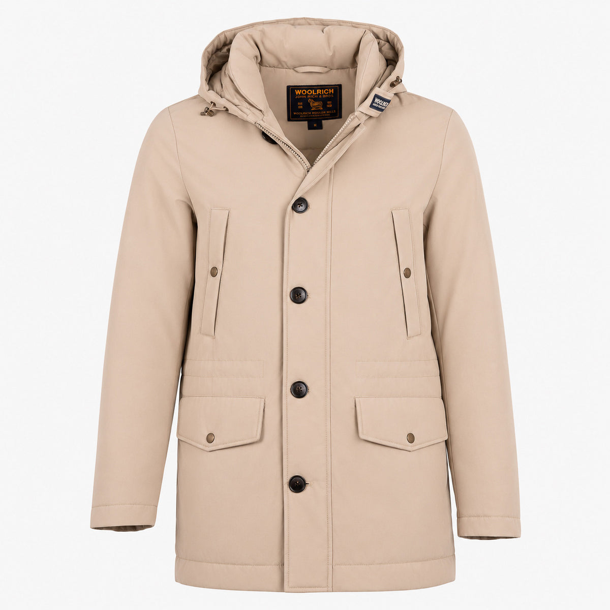 Woolrich Parka Beige | Mountain Cloth Parka