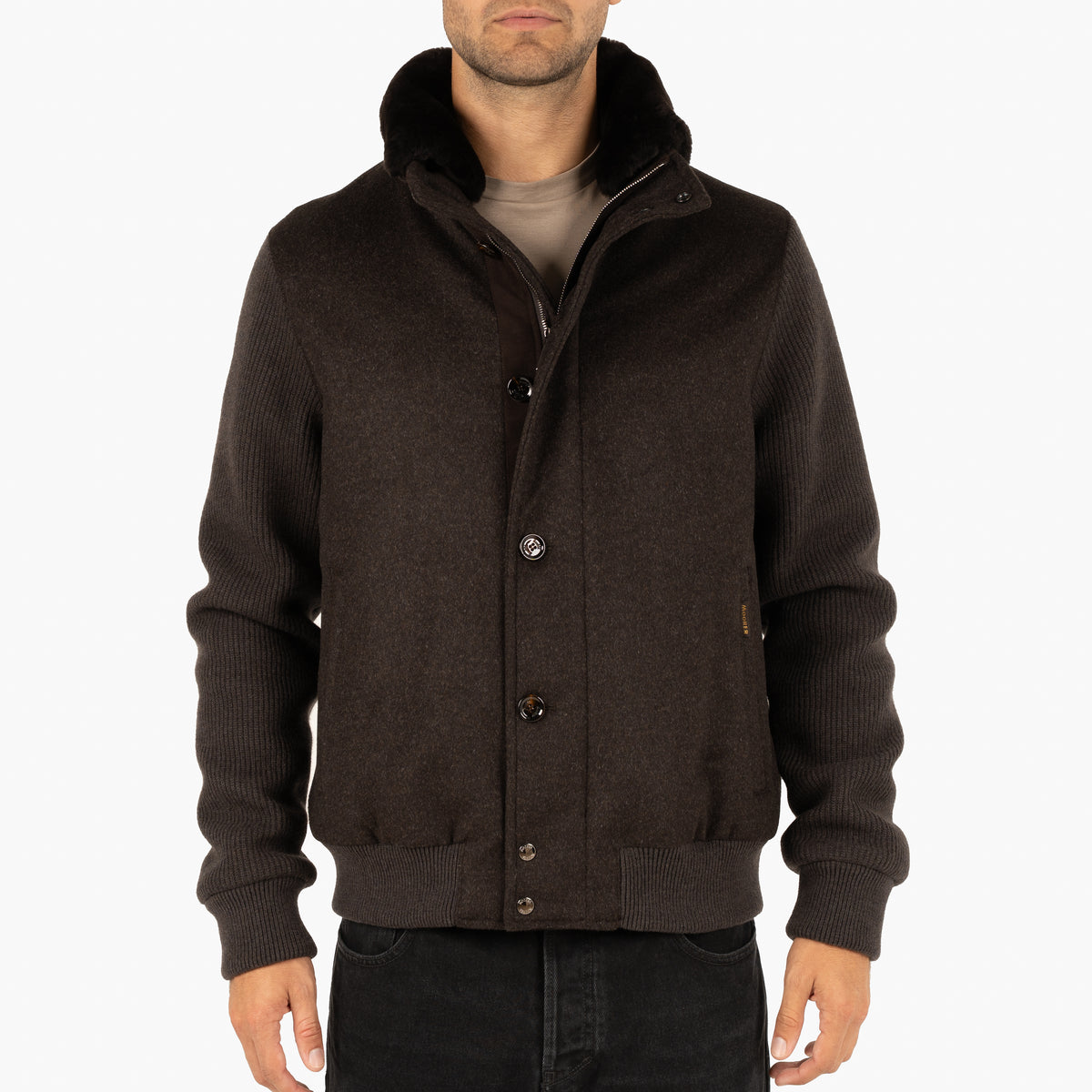 Moorer Bomberjack Donkerbruin | Levion-LE