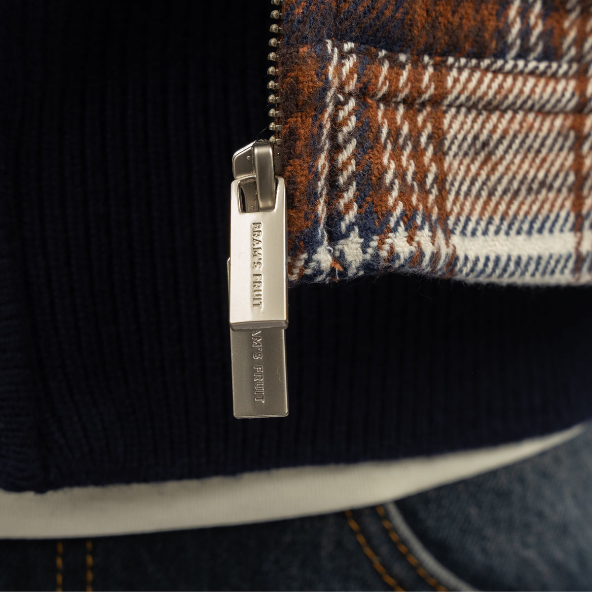 Bram's Fruit Jack Bruin Geruit | Gardener Flanel Jacket