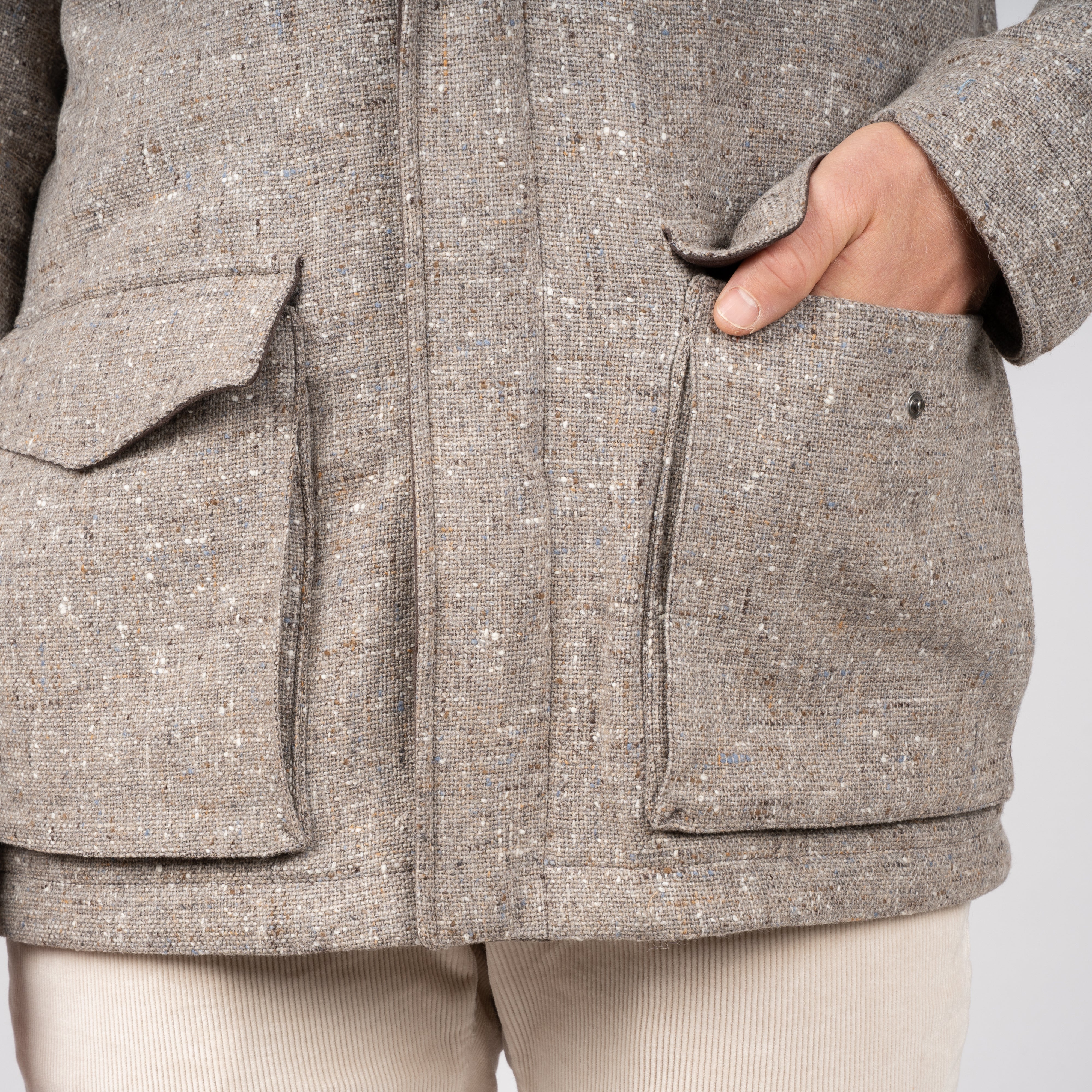 Herno Field Jacket Taupe | Resort
