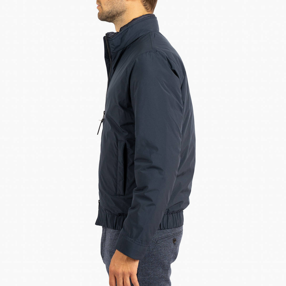 Woolrich Bomberjack Blauw | Lewis Bomber