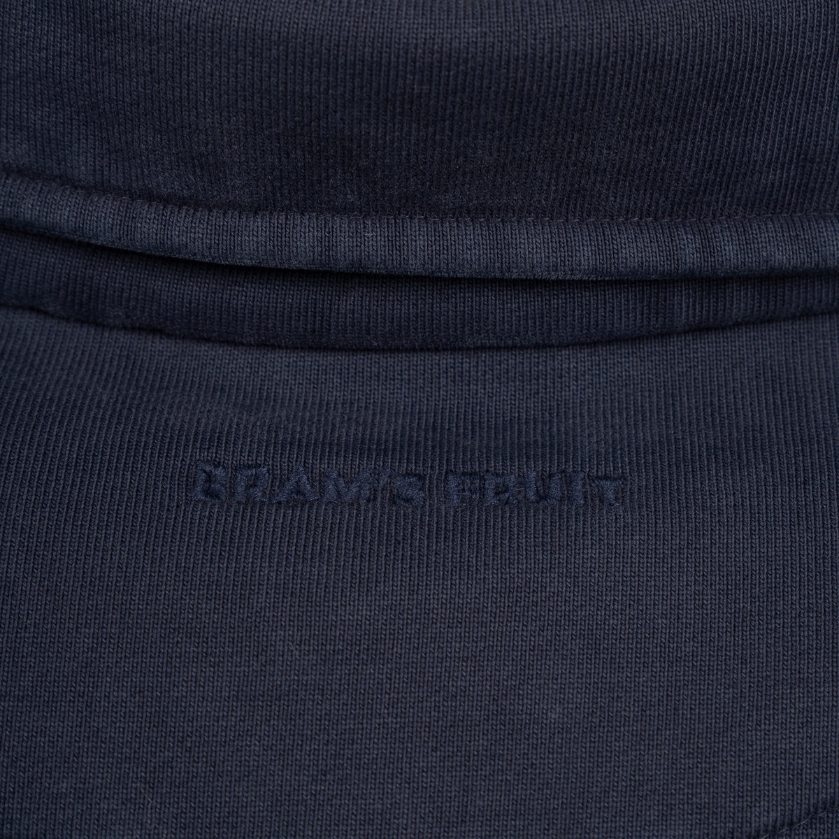 Bram's Fruit Sweatvest met Rits Blauw | Script Logo Full Zip