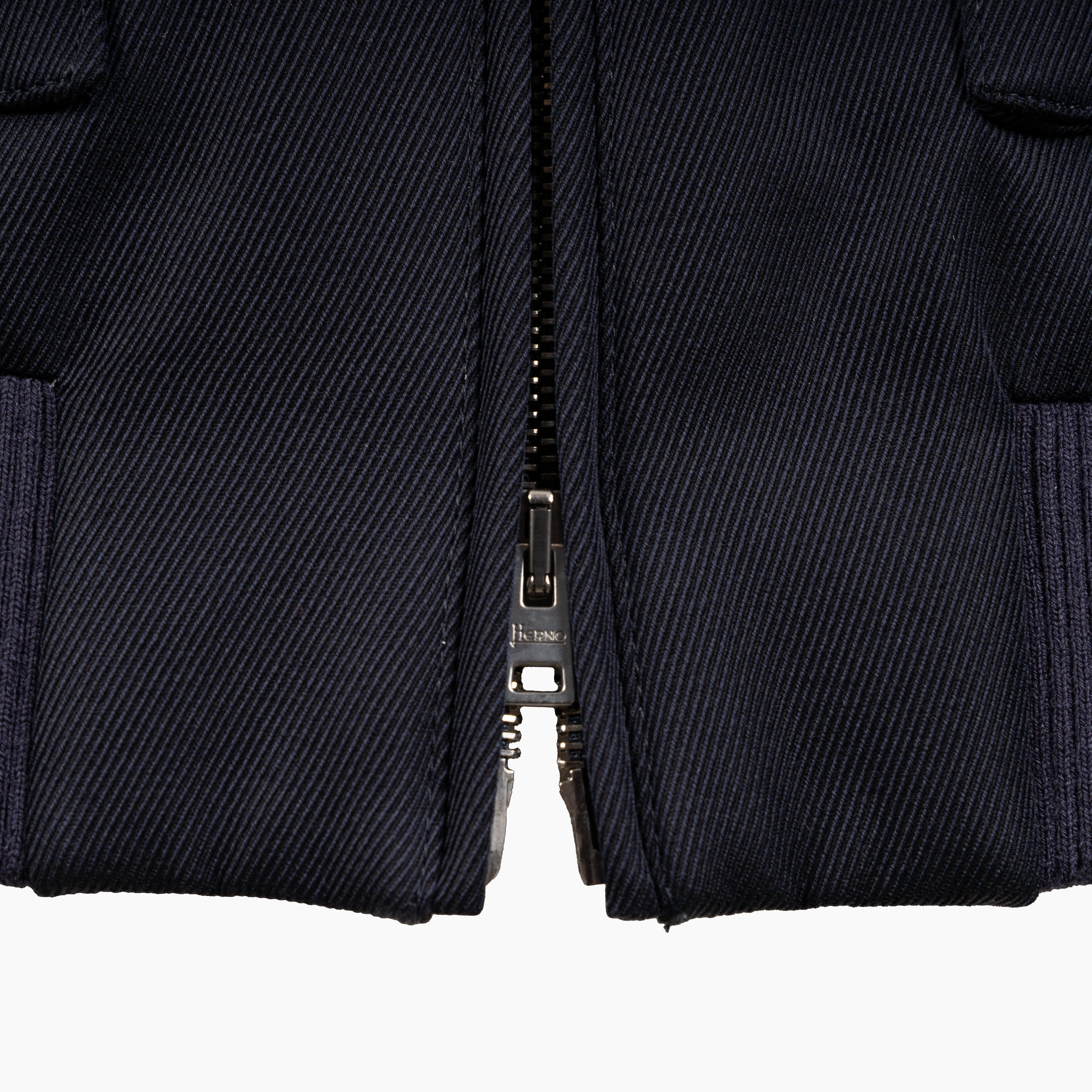 Herno Bomberjack Blauw | Loro Piana Green Storm System®