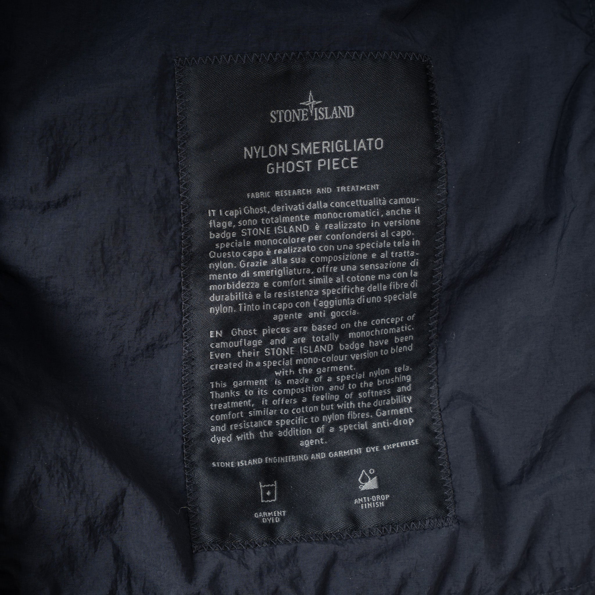 Stone Island Jack Donkerblauw | Ghost