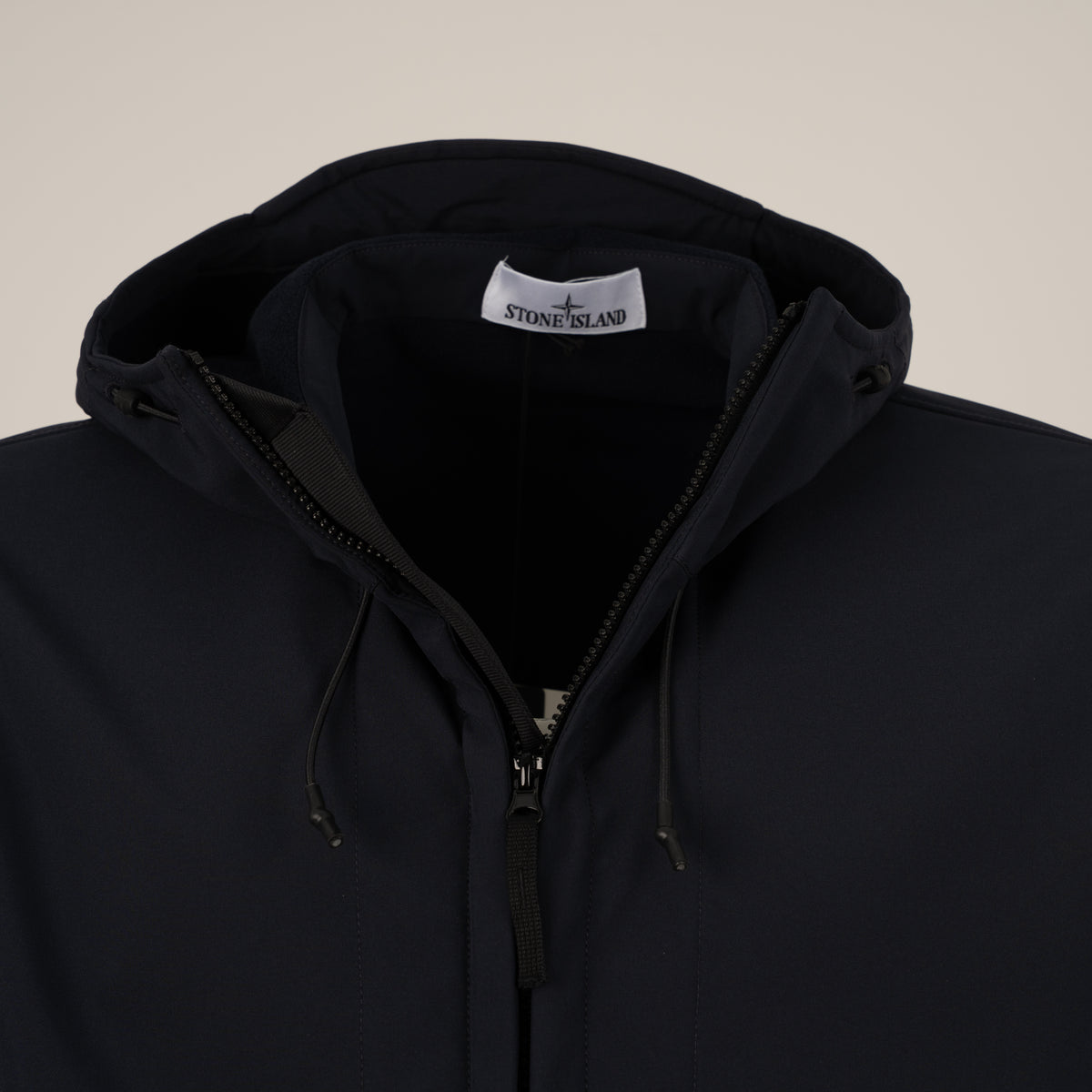 Stone Island Soft Shell Jack Blauw | SHELL-R_E.DYE® TECHNOLOGY
