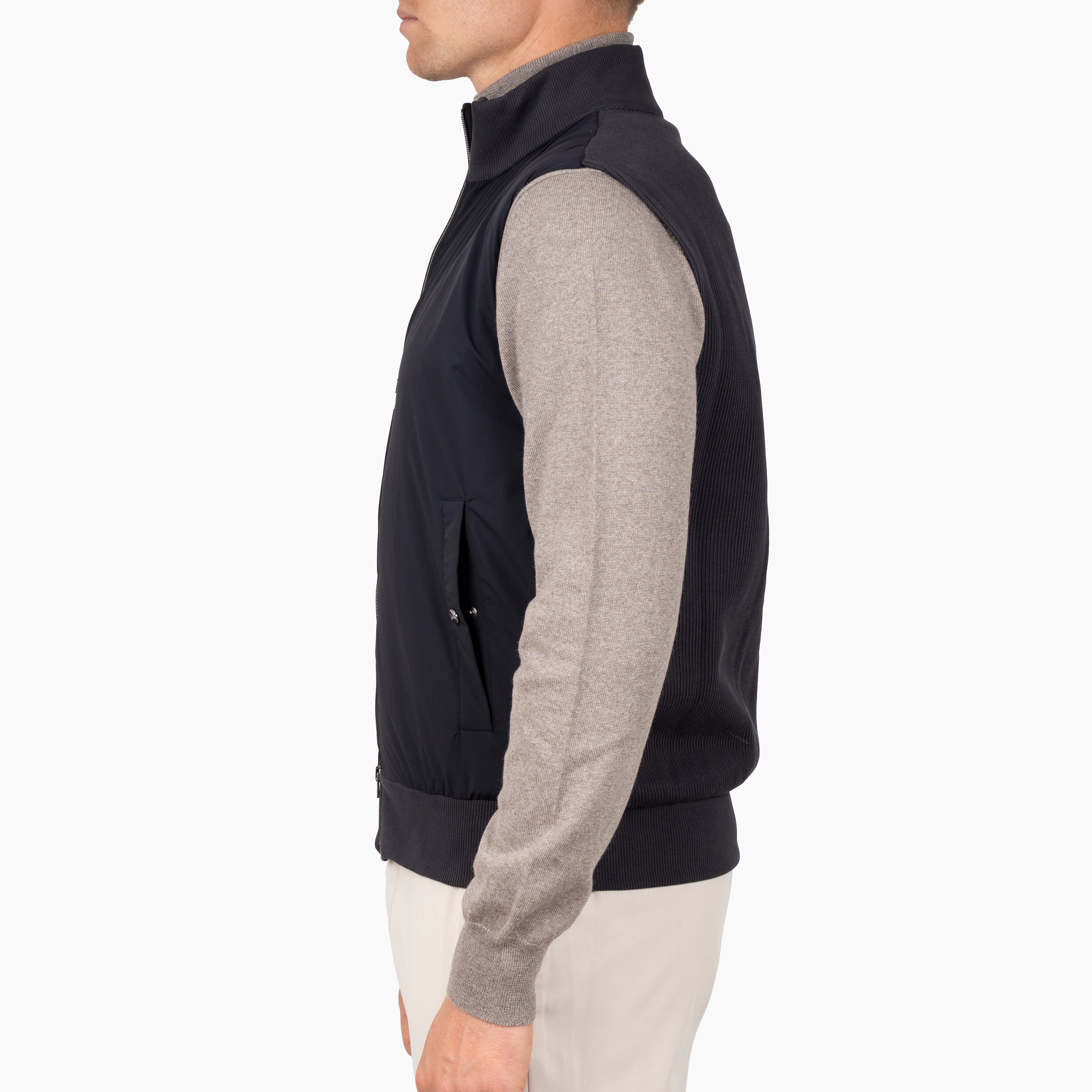 Herno Bodywarmer Blauw | Resort