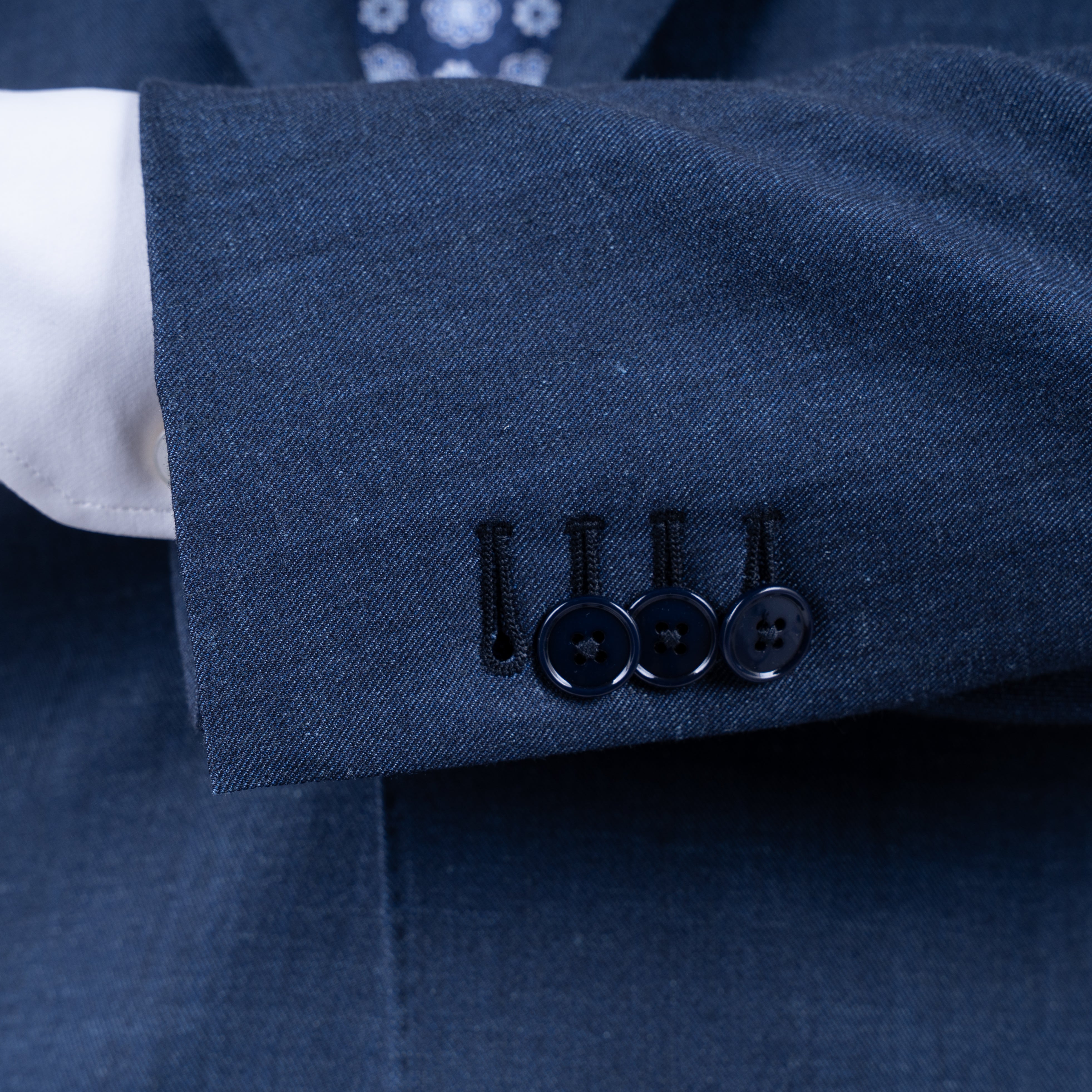 Munro Pak Blauw | Loro Piana Jersely®