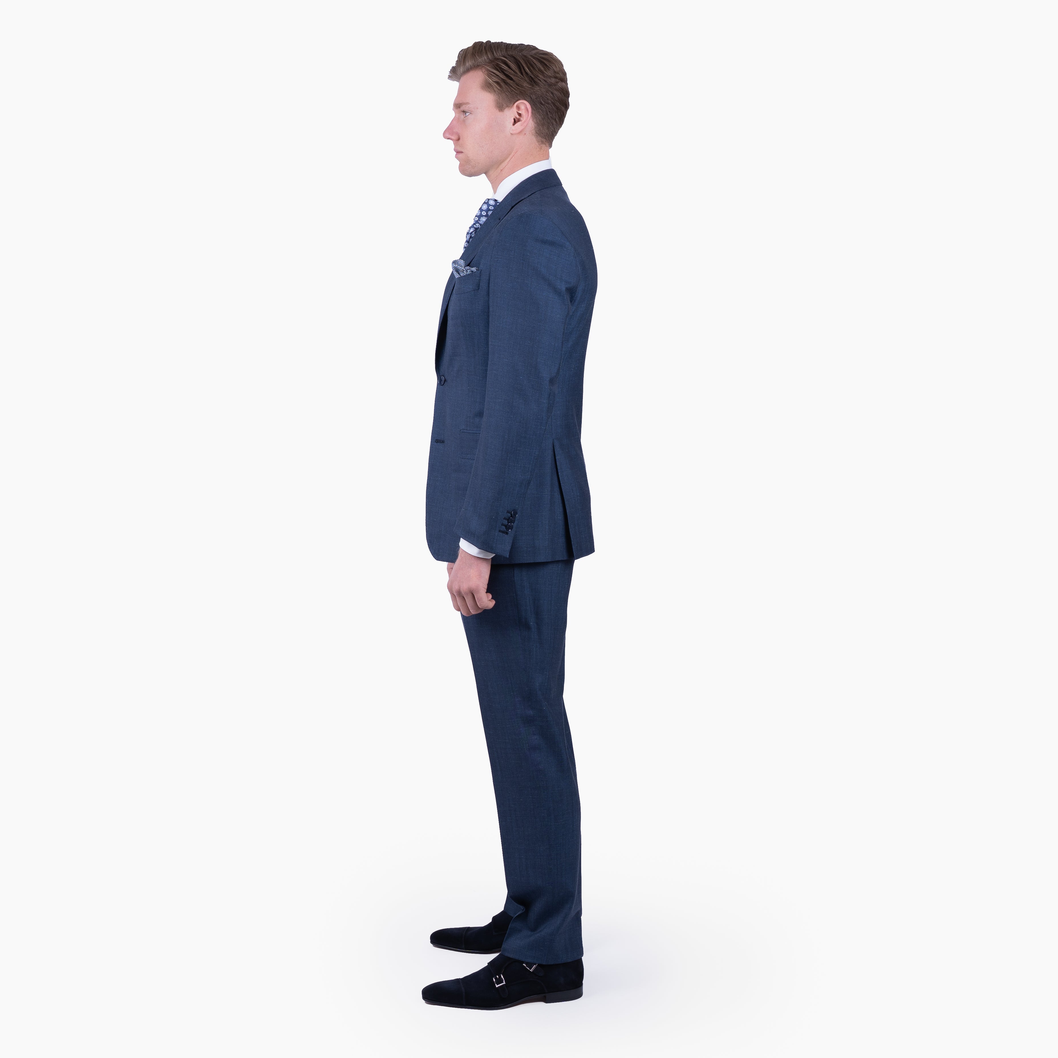 Munro Pak Blauw | Loro Piana Jersely®