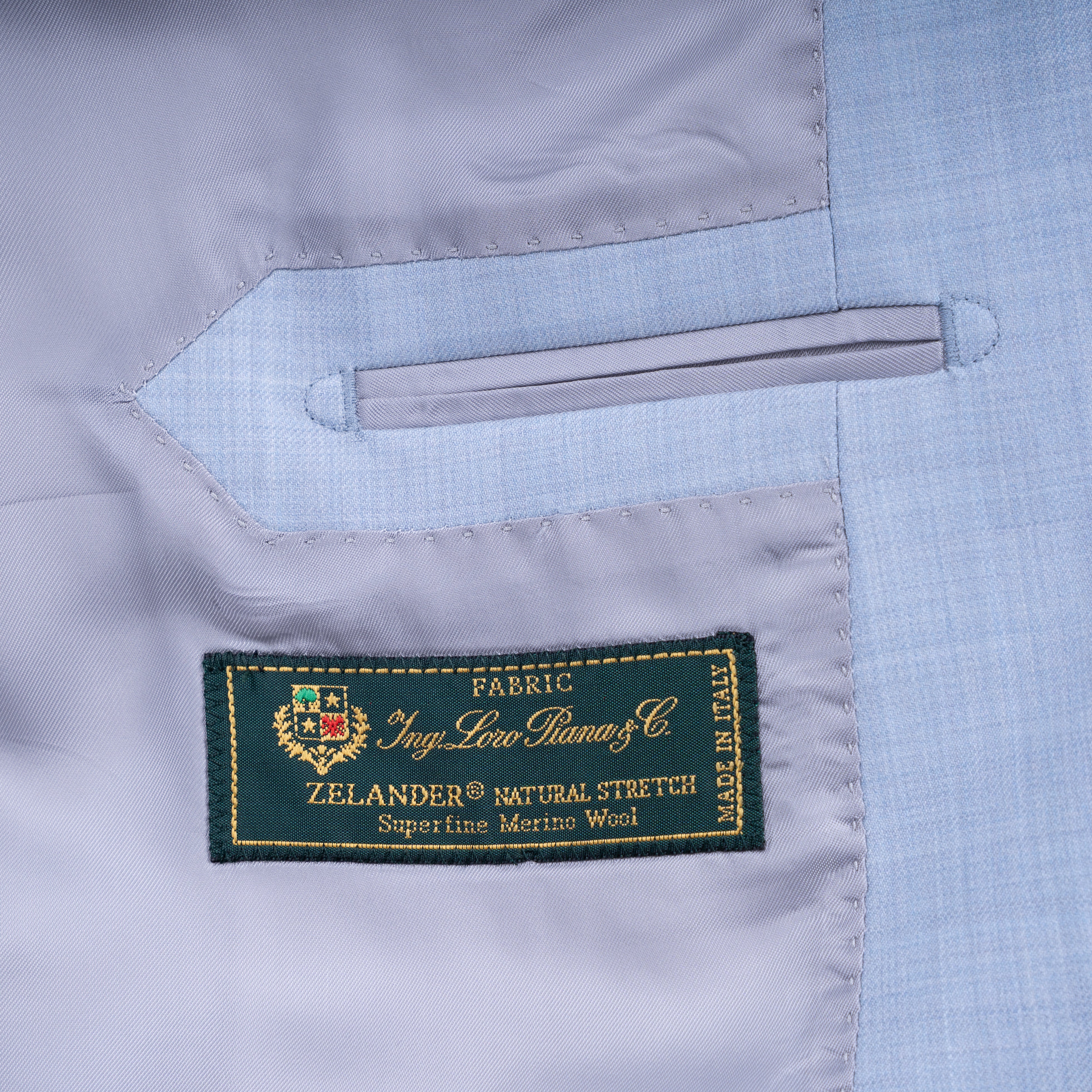 Munro Pak Lichtblauw | Loro Piana Zelander®