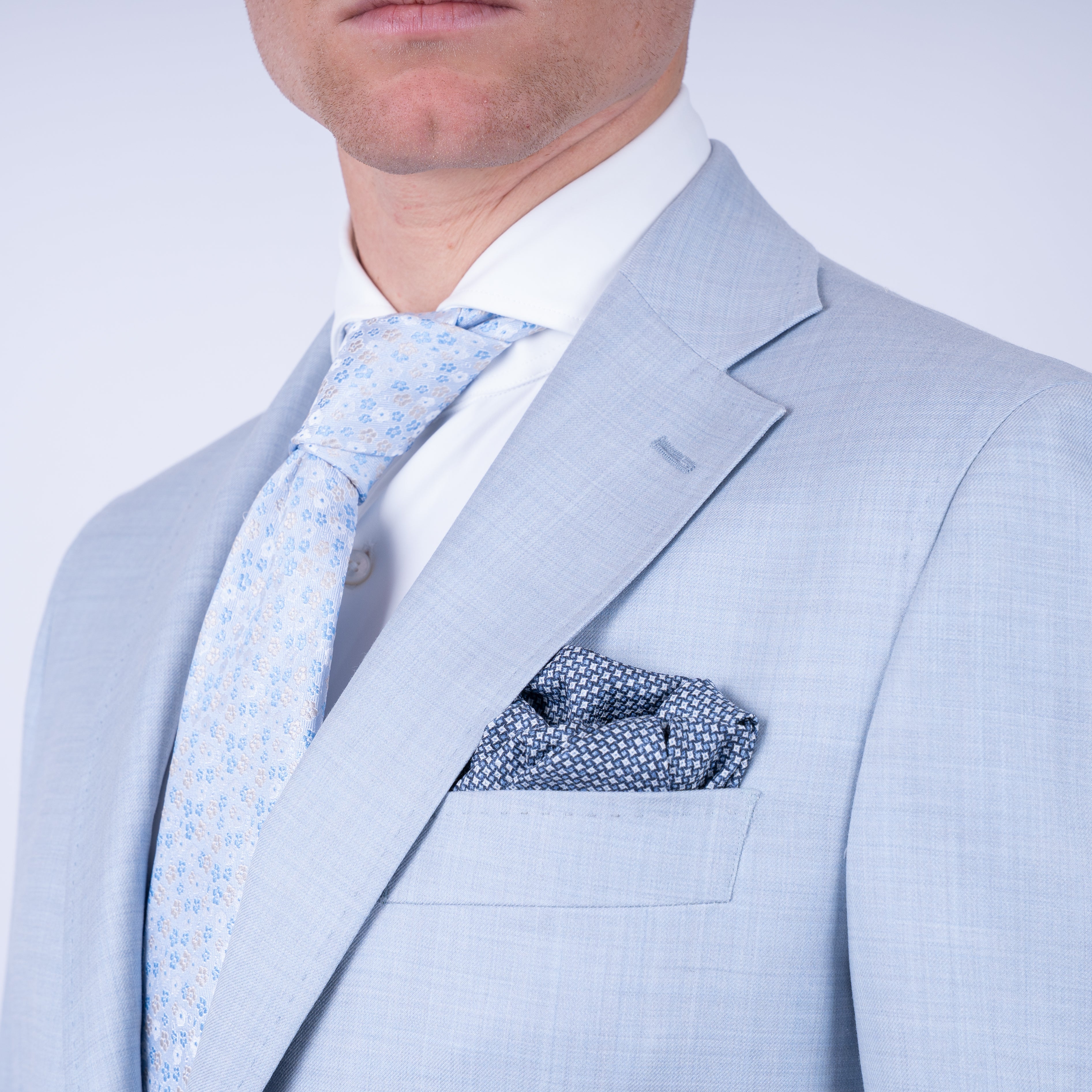 Munro Pak Lichtblauw | Loro Piana Zelander®