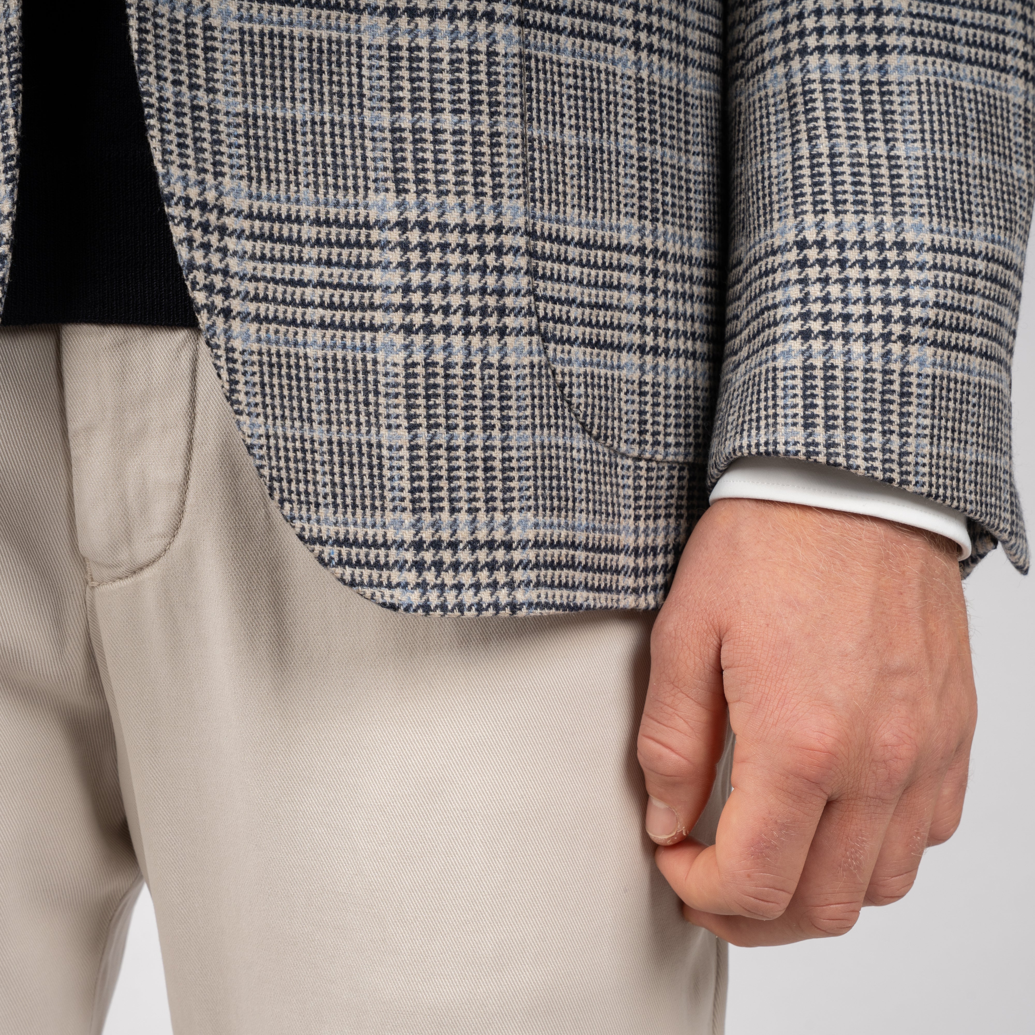 Lardini Colbert Blauw Geruit | Roma