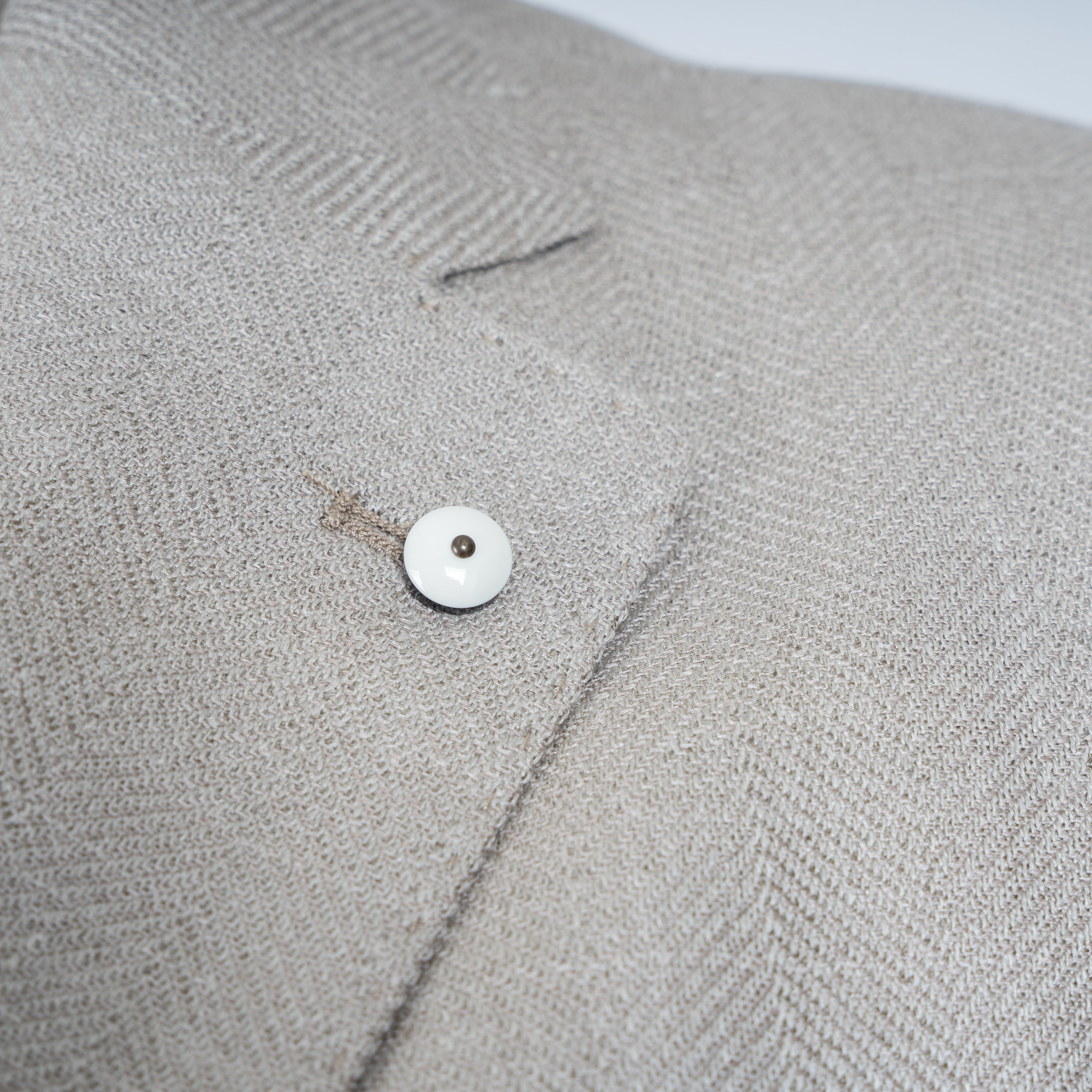L.B.M. 1911 Colbert Visgraat Beige | Silk & Linnen