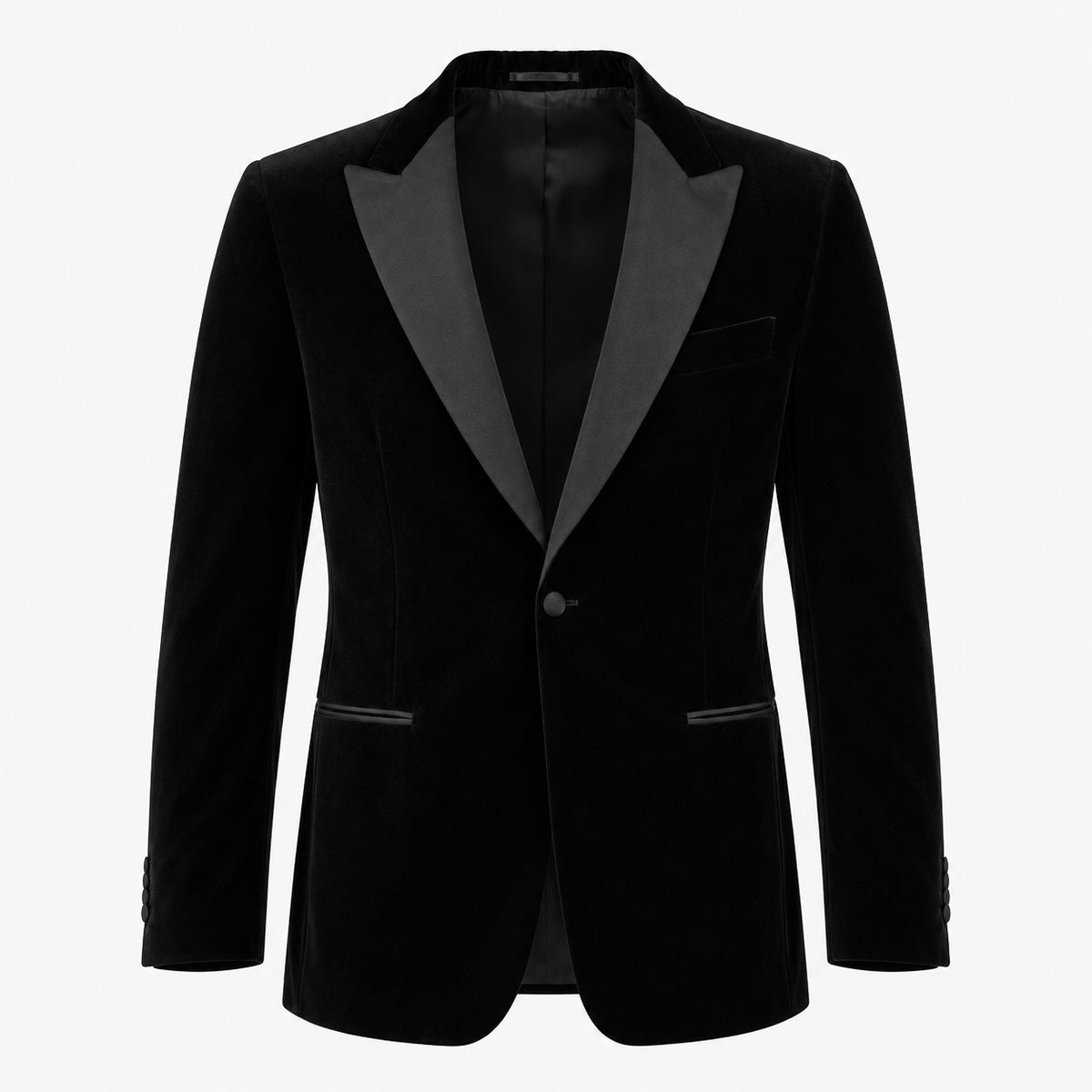 Munro Velvet Colbert Zwart | Ariston
