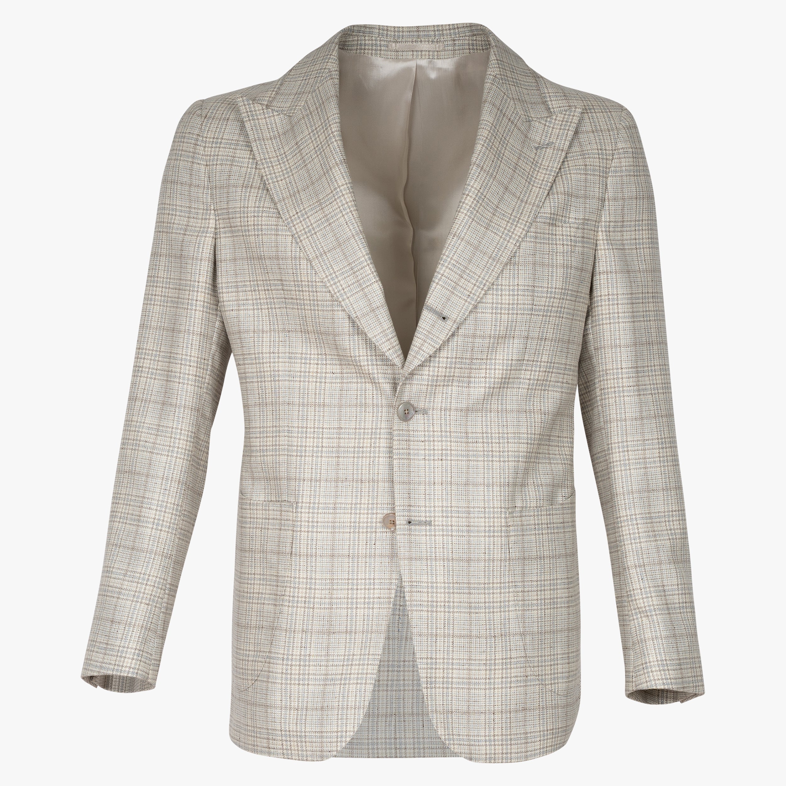 Munro Colbert Beige Ruit | Lanificio di Pray