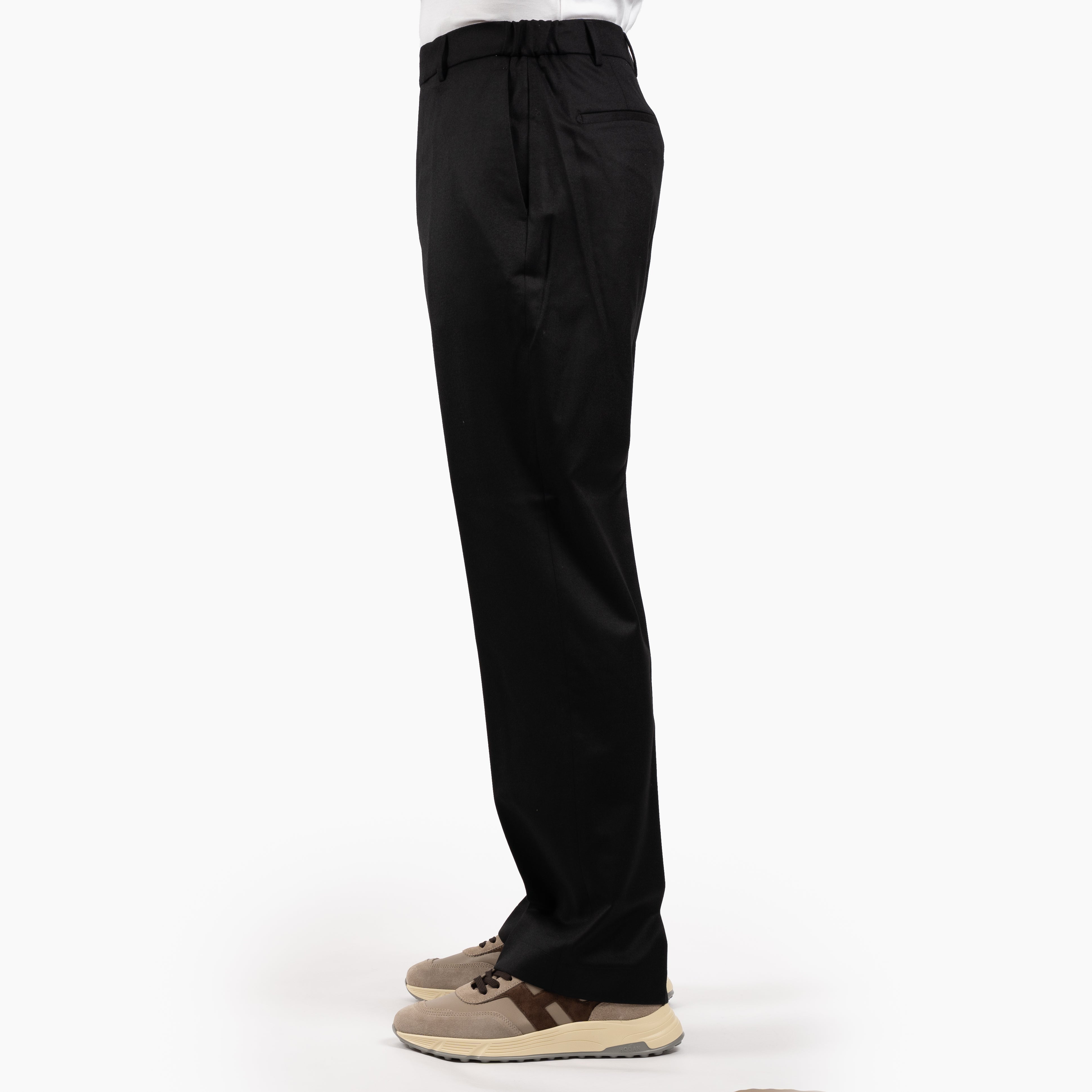 Berwich Pantalon Zwart | Lucano Elax Vitale Barberis