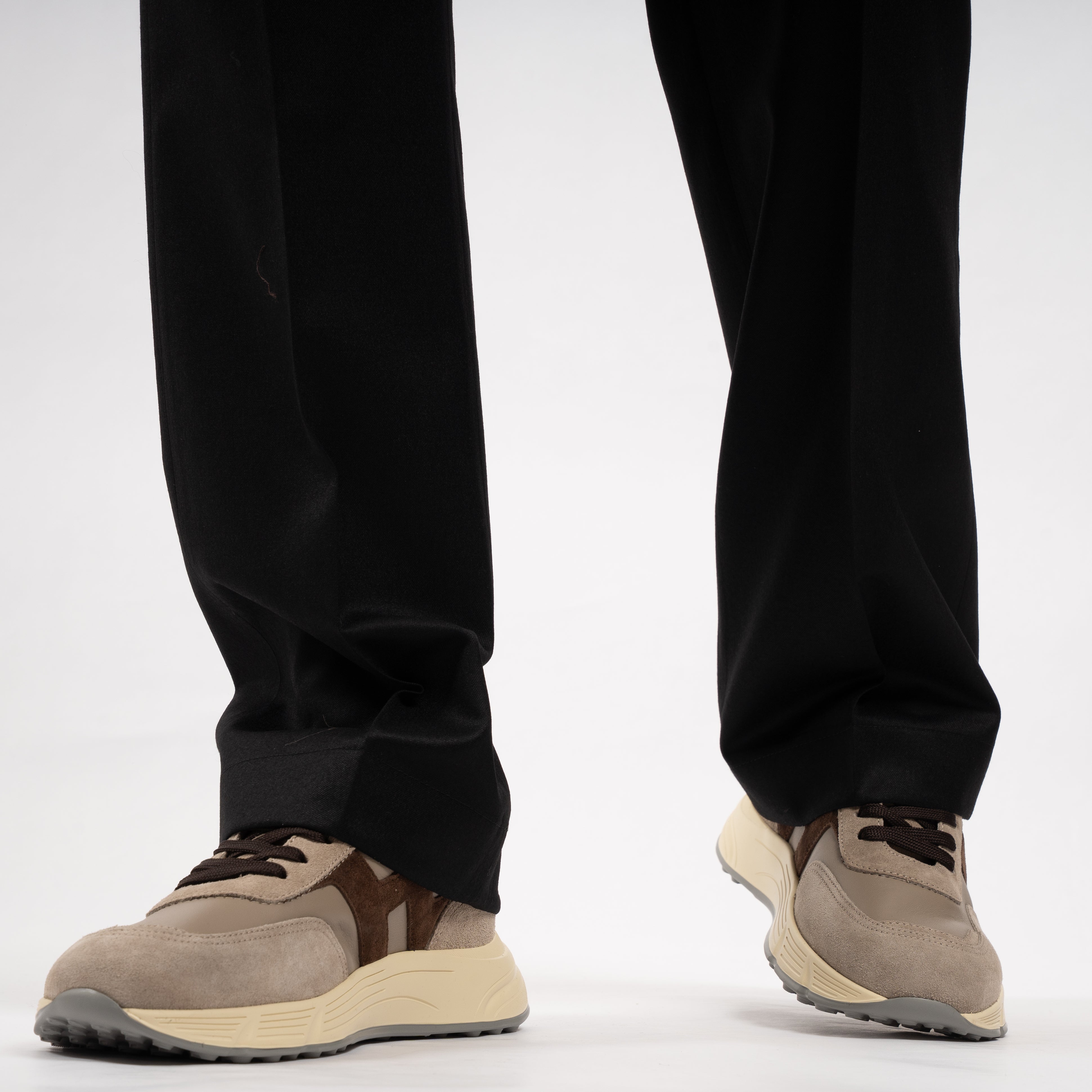 Berwich Pantalon Zwart | Lucano Elax Vitale Barberis