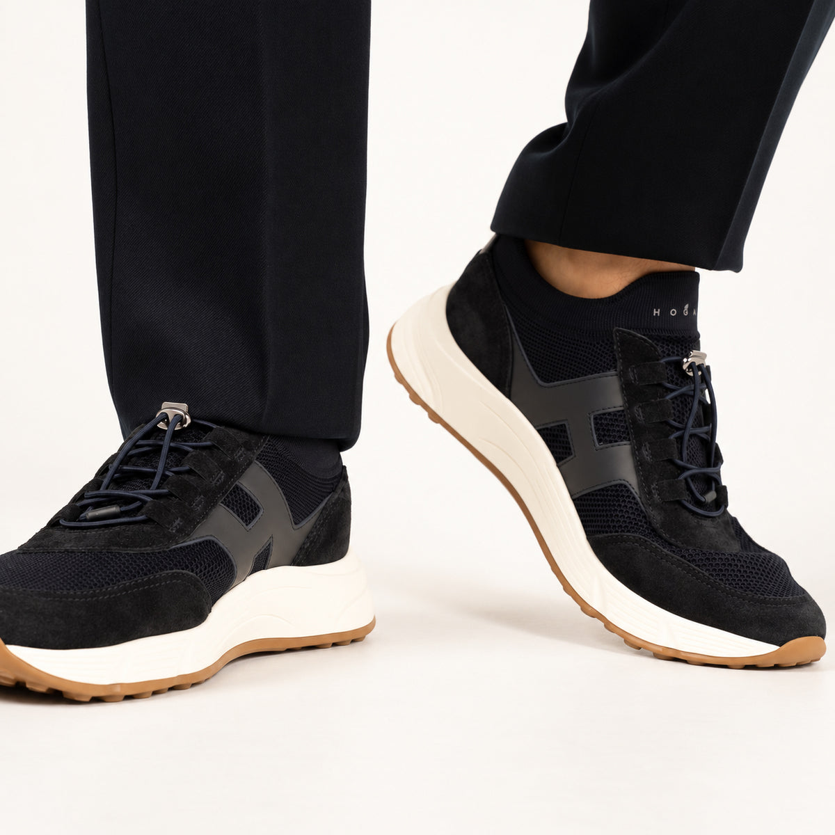 Berwich Pantalon Blauw | Vulcano Elax