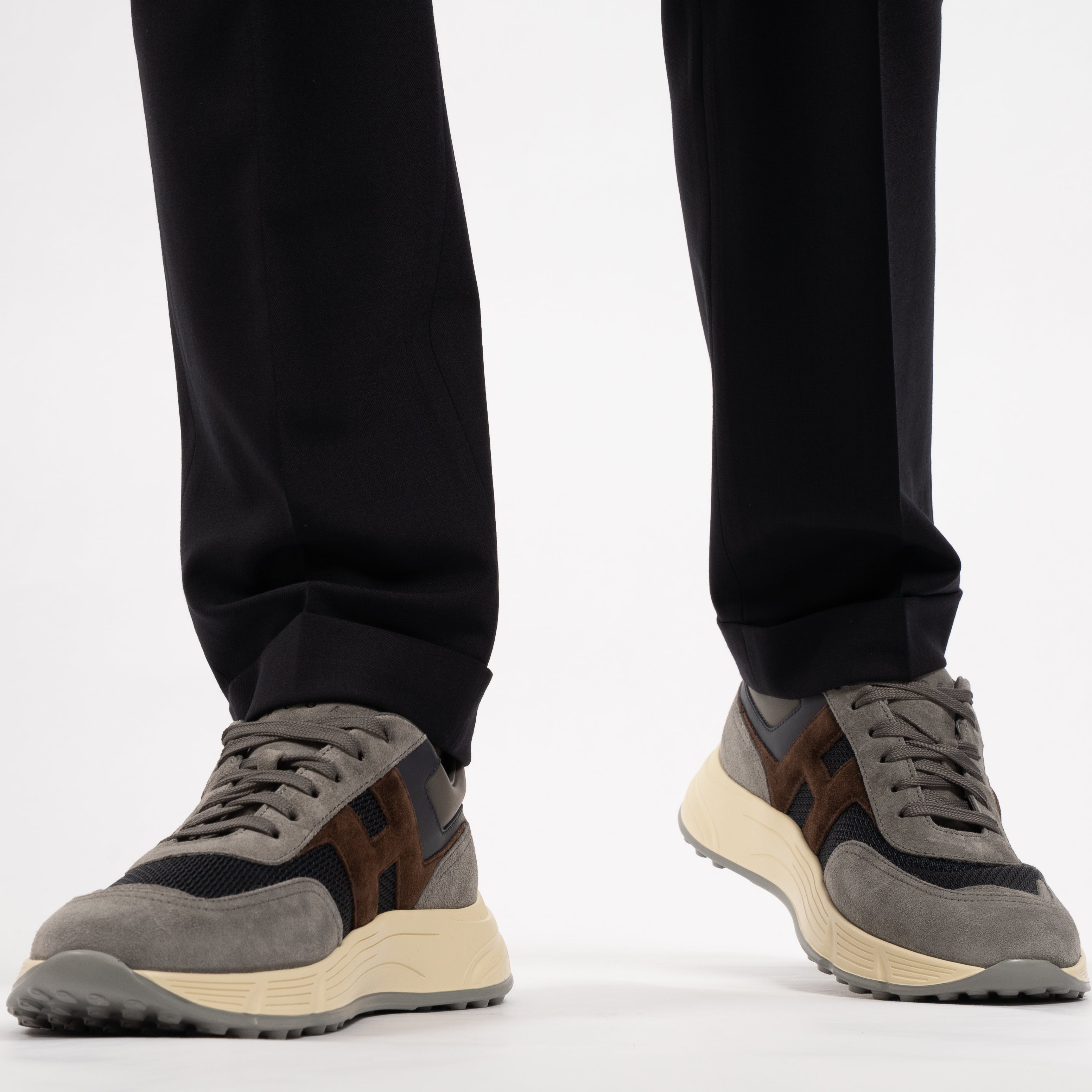 Berwich Pantalon Blauw | Retrolong