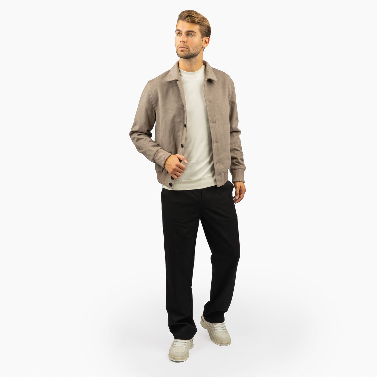Flaneur Pantalon Zwart | Atelier Trousers
