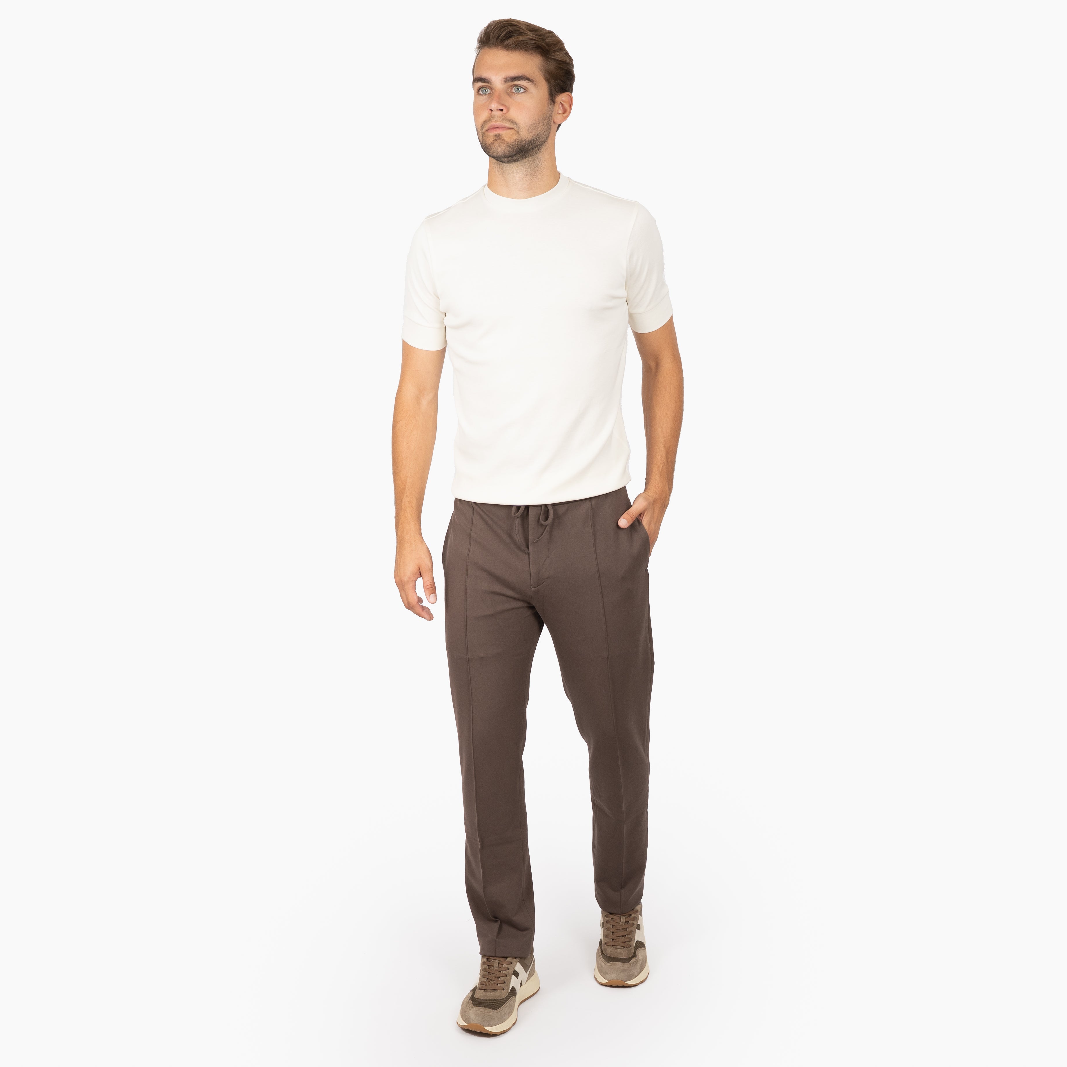 Stefan Brandt Pantalon Bruin | Jonas M FTE Co Ultra 60