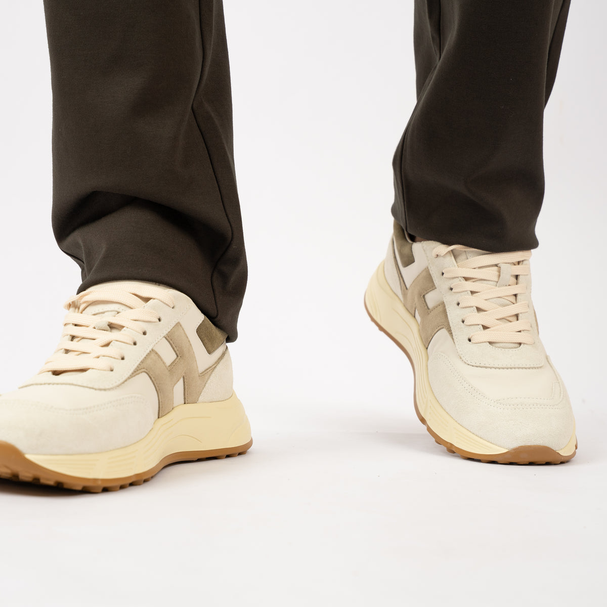 Genti Pantalon Groen | Tribeca