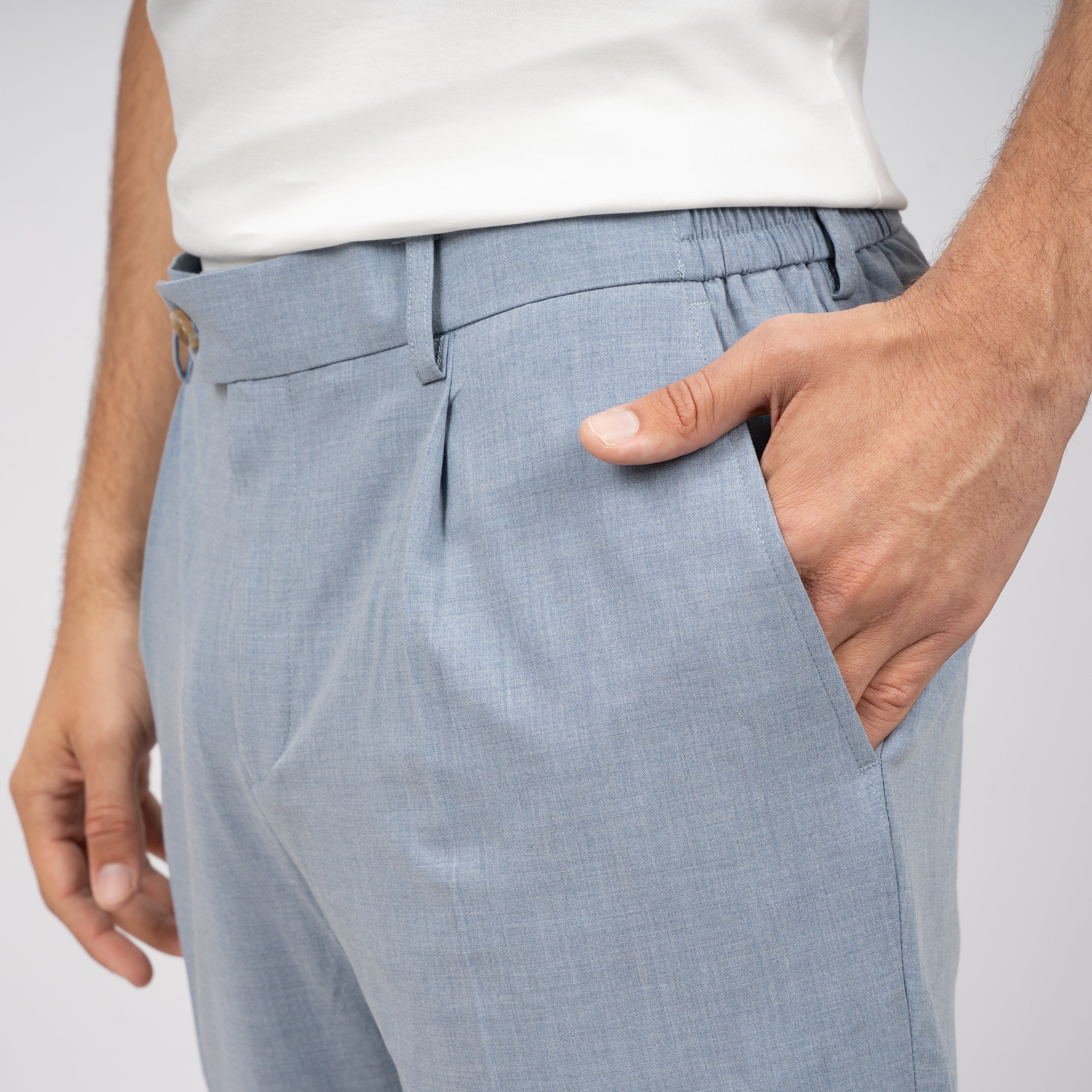 SEVEN DIALS Chino Lichtblauw | Bruno