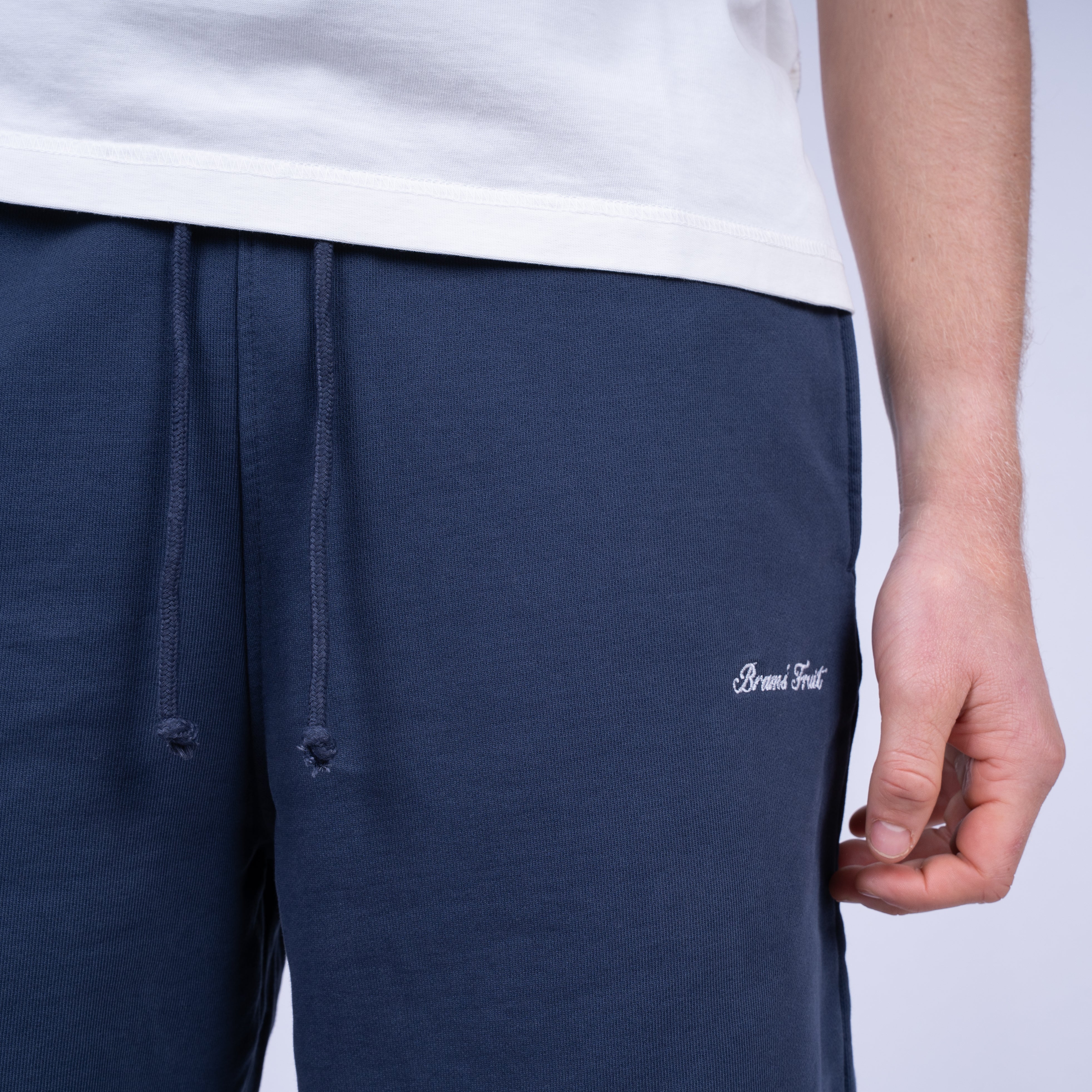 Bram's Fruit Joggingbroek Blauw | Script Logo