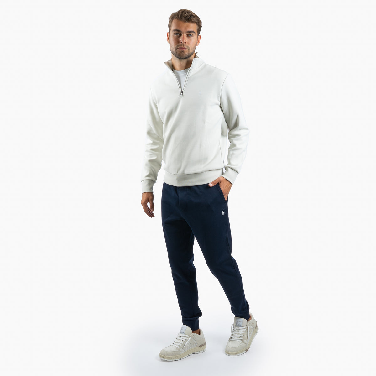 Ralph Lauren Joggingbroek Blauw | Double-Knit