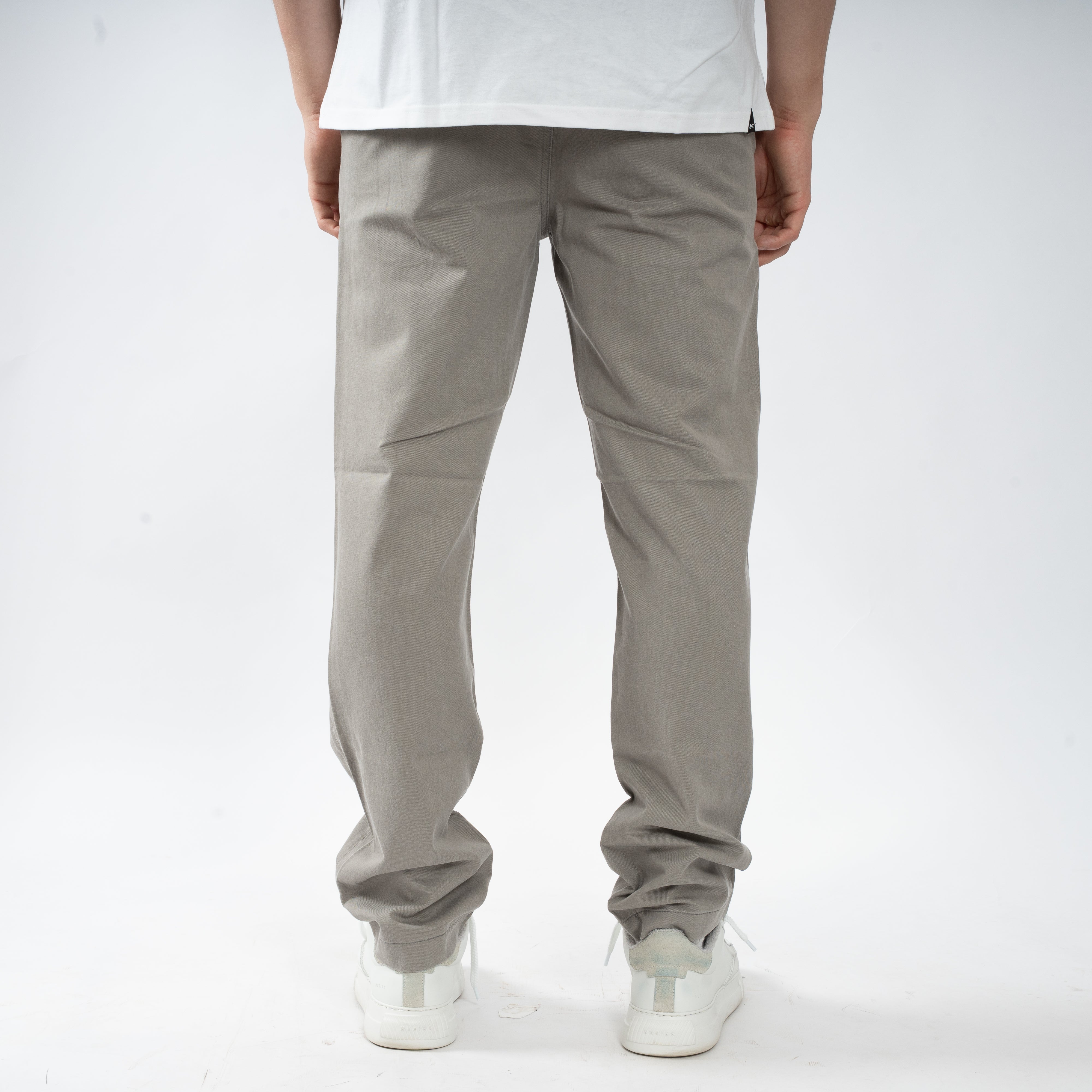 Denham Chino Grijs | Luca Pant Straight Fit