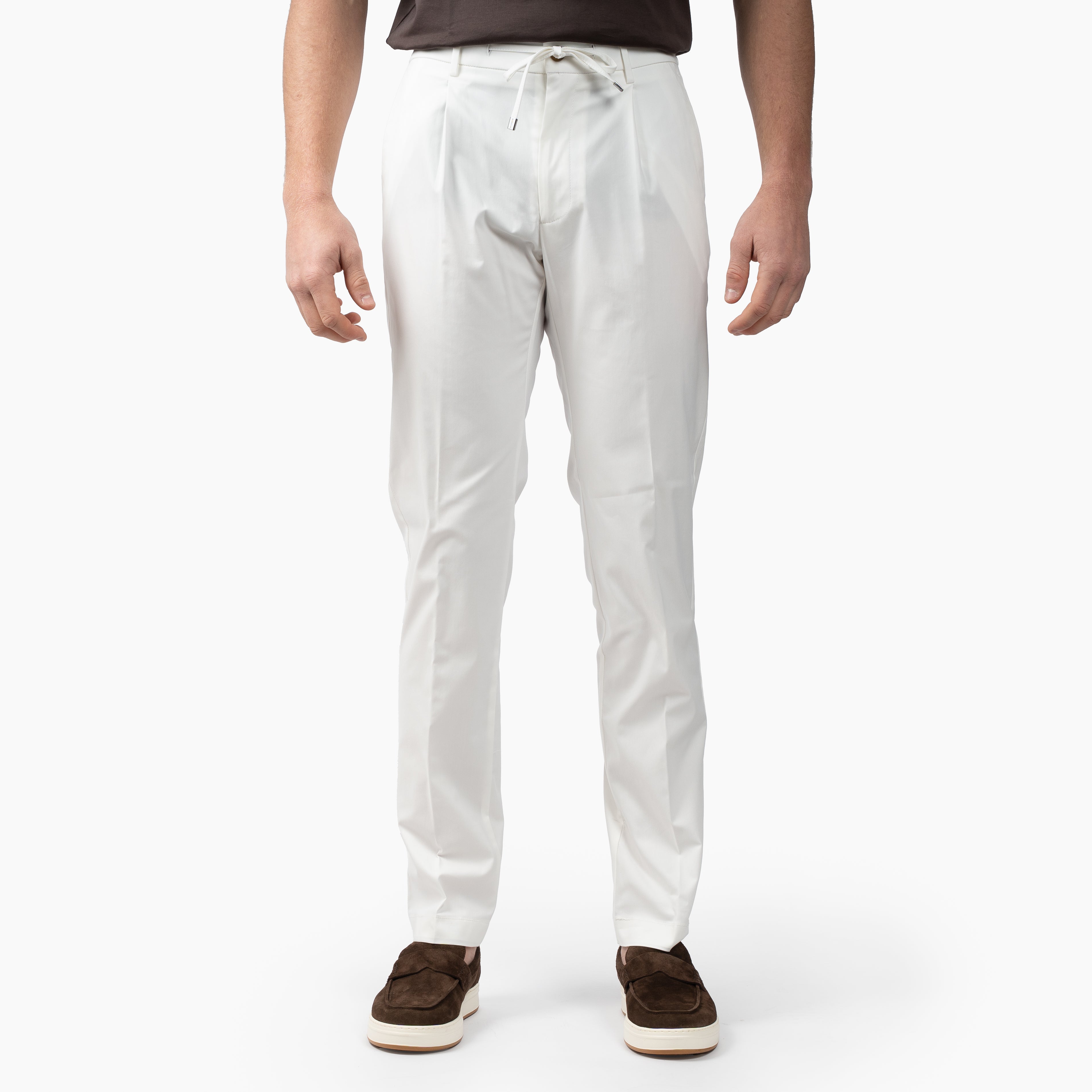 Berwich Pantalon Wit | Spiaggia Tech