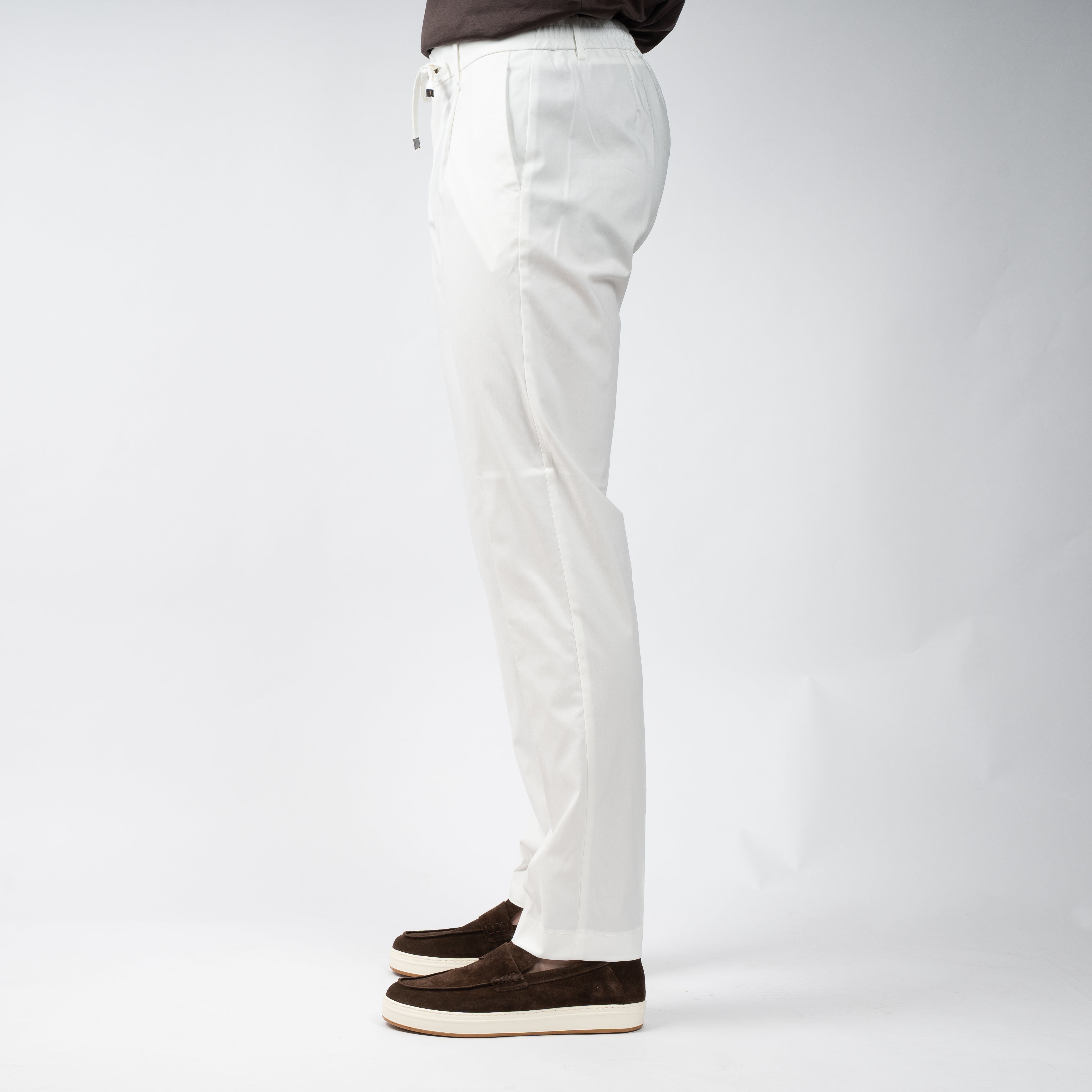 Berwich Pantalon Wit | Spiaggia Tech