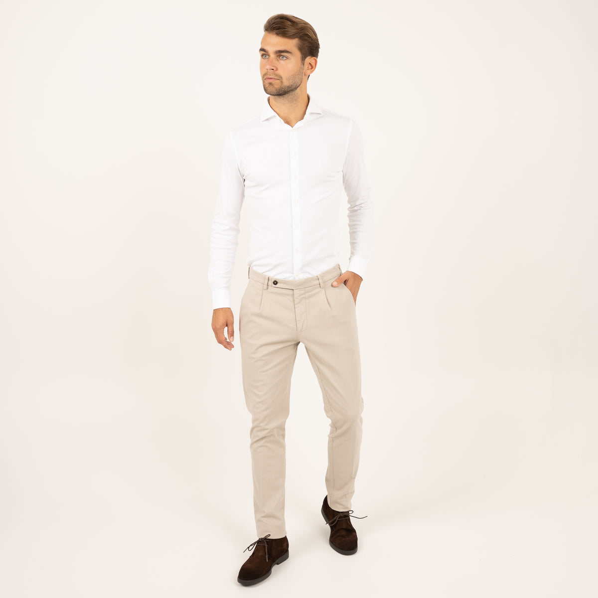 Berwich Chino Beige | Morello Elax