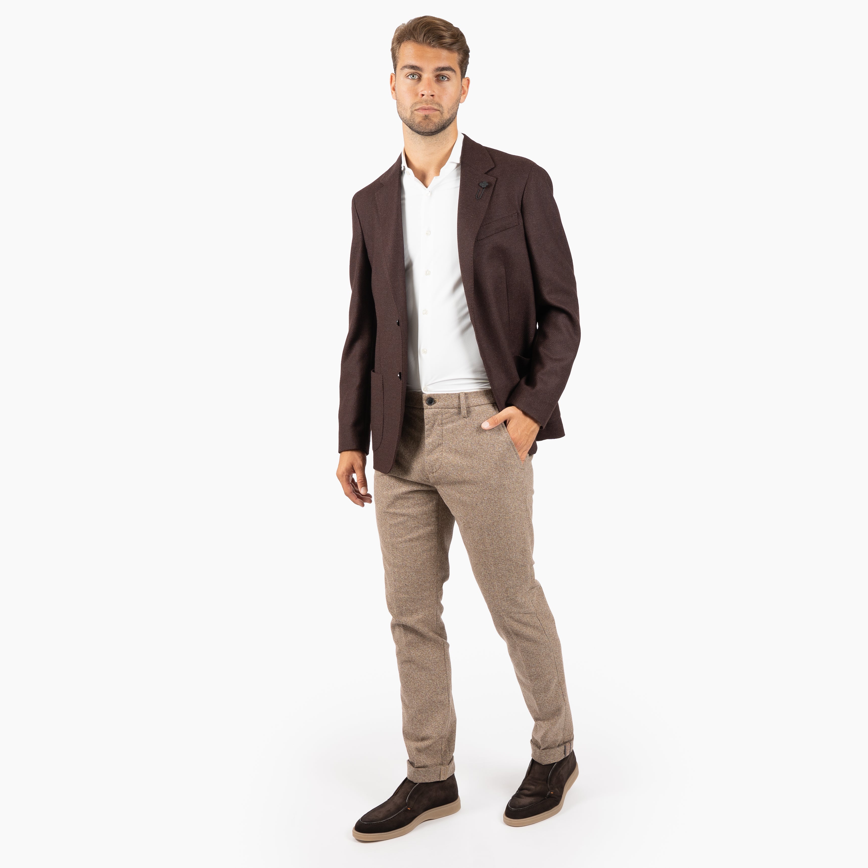 Mason's Chino Camel Visgraat | Torino