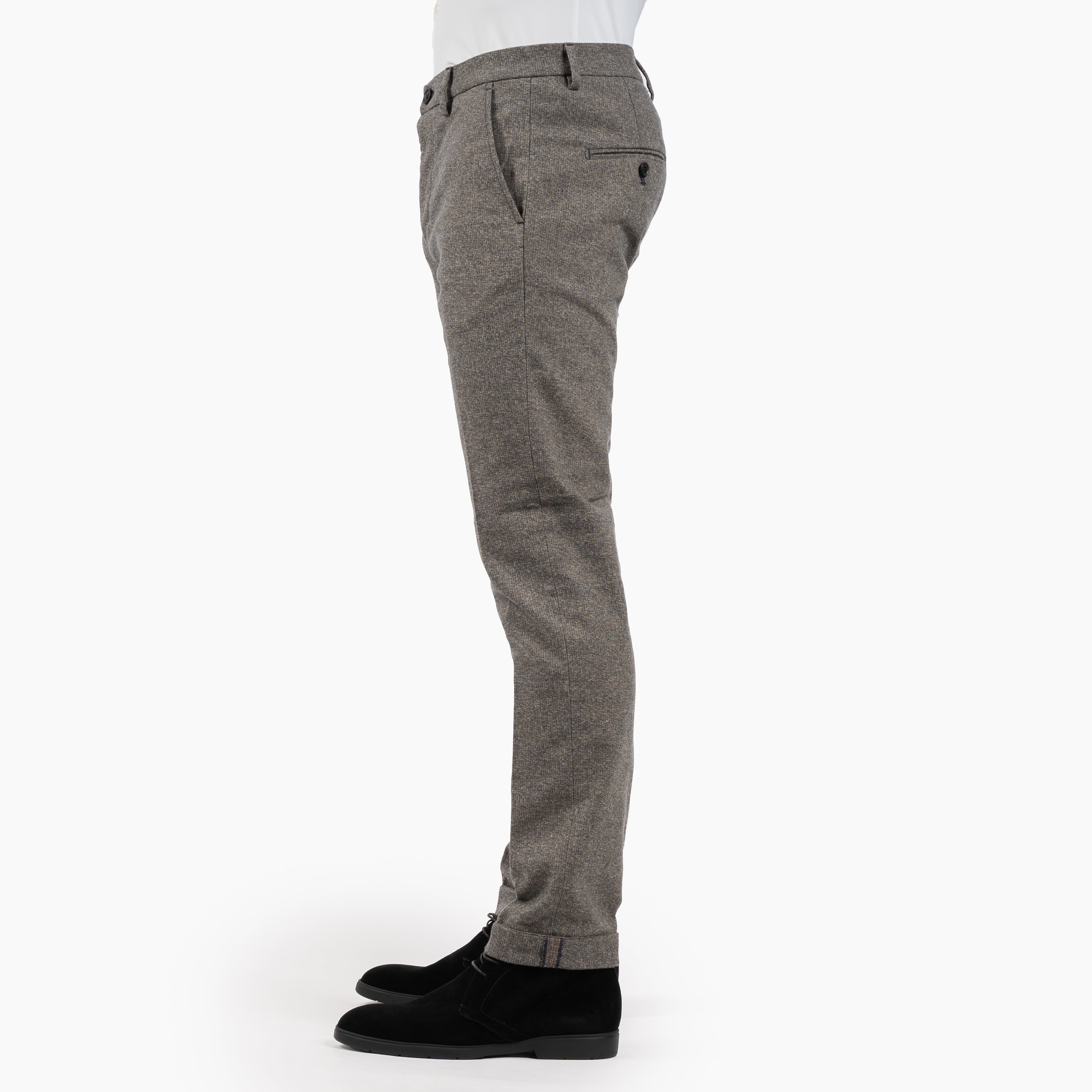 Mason's Chino Grijs Visgraat | Torino