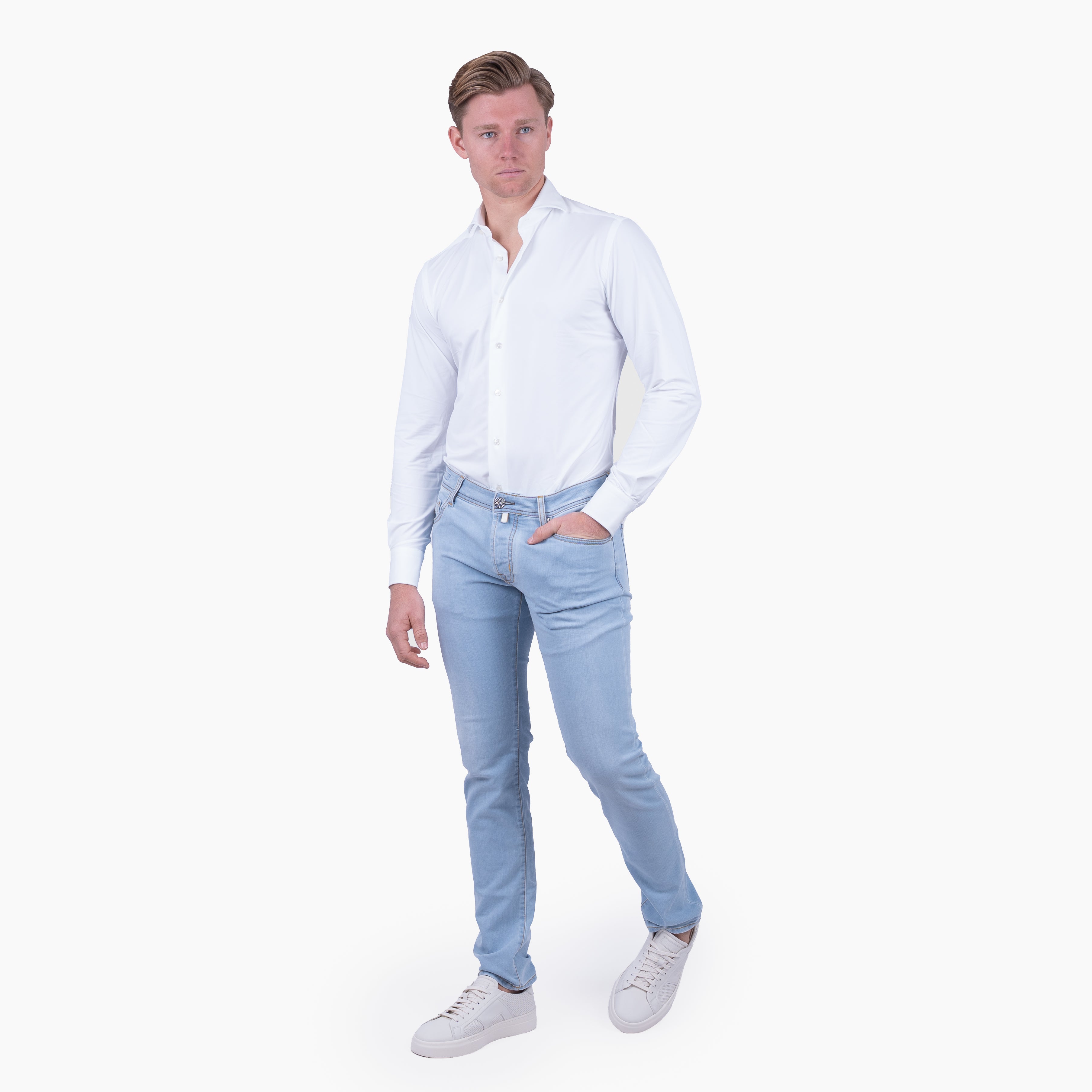 Jacob Cohen Jeans Lichtblauw | Nick Slim