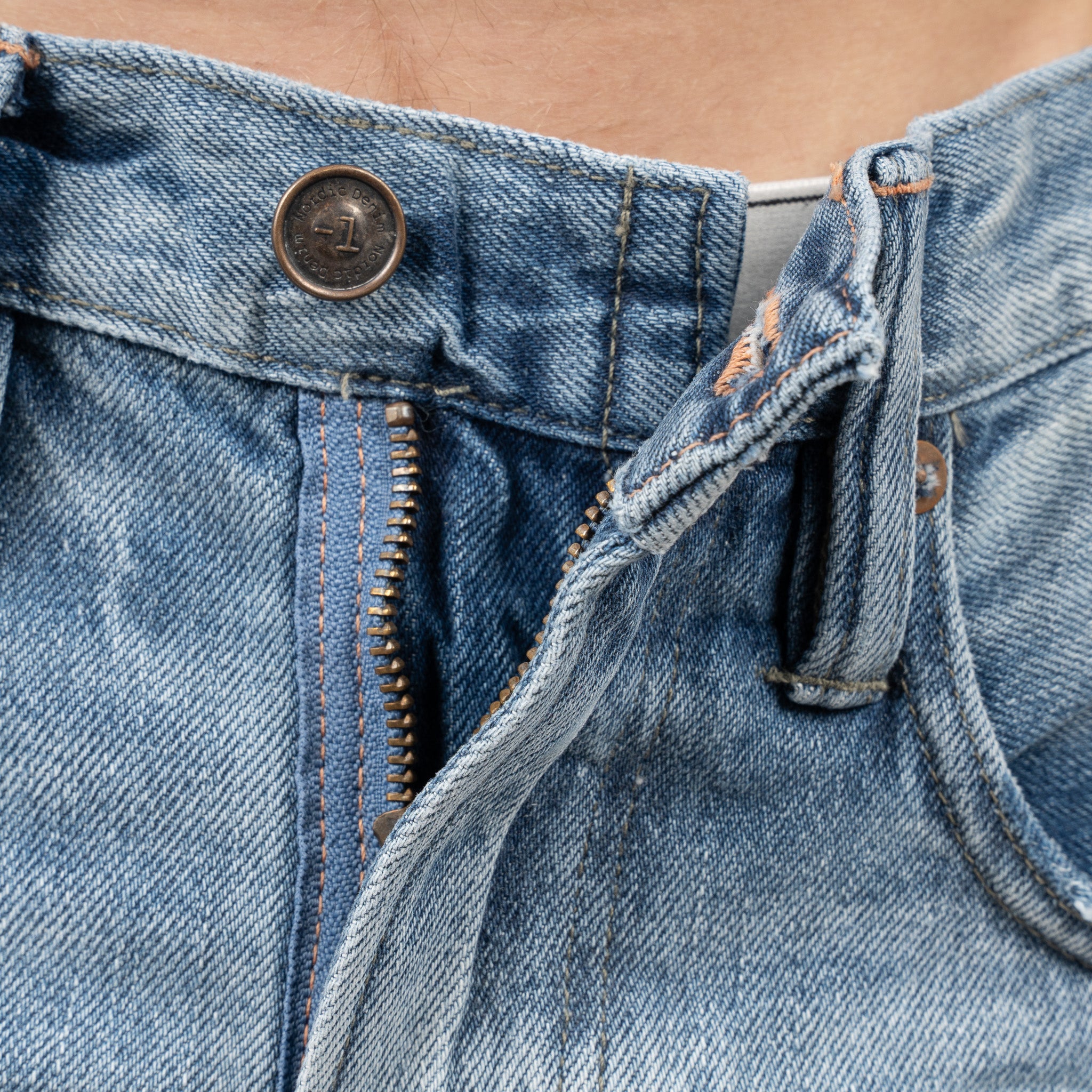 -1 Nordic Denim Jeans Lichtblauw | Regular Fit
