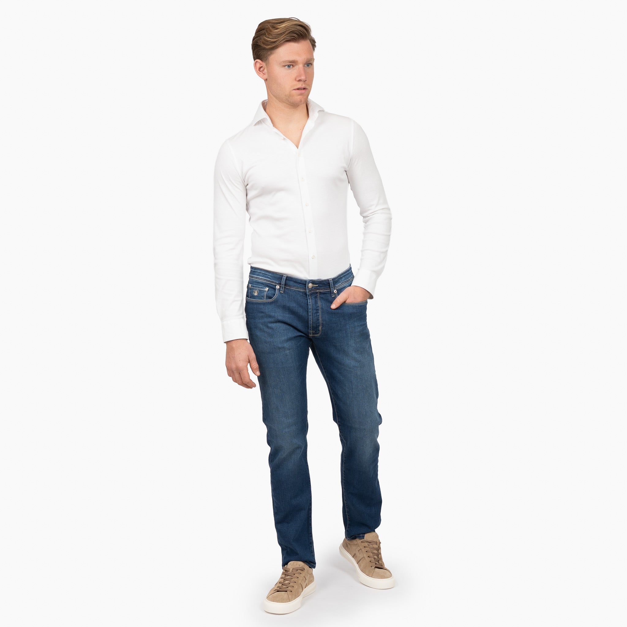 Atelier Noterman Jeans Blauw | Regular Fit