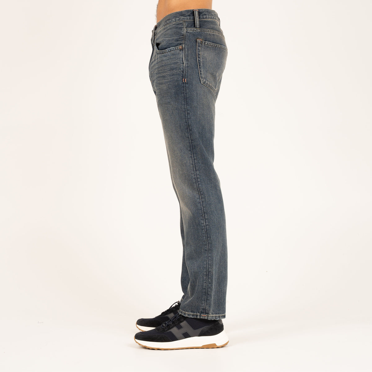-1 Nordic Denim Jeans Donkerblauw | Regular Fit