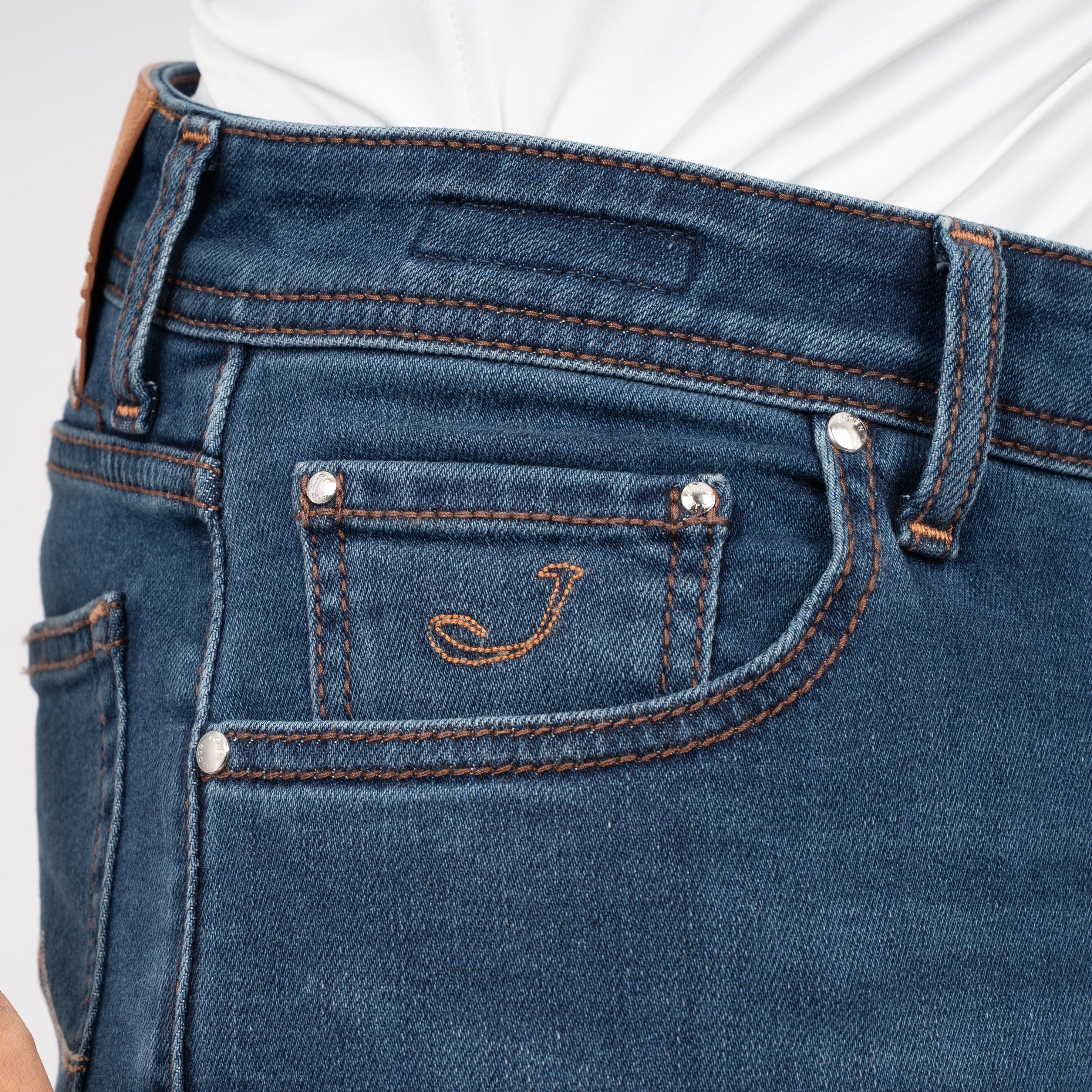 Jacob Cohen Jeans Donkerblauw | Nick Slim