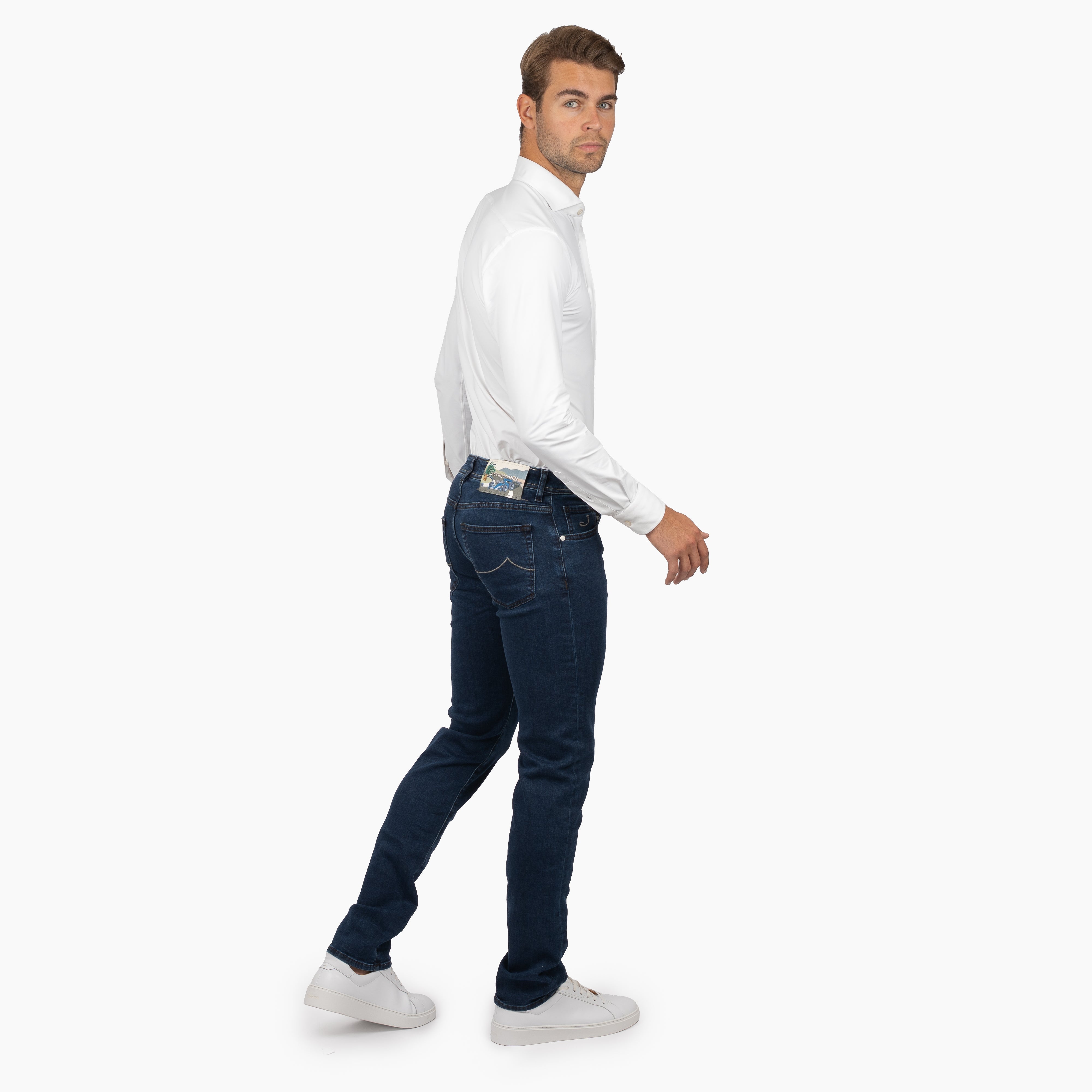 Jacob Cohen Jeans Donkerblauw | Bard Formula 1