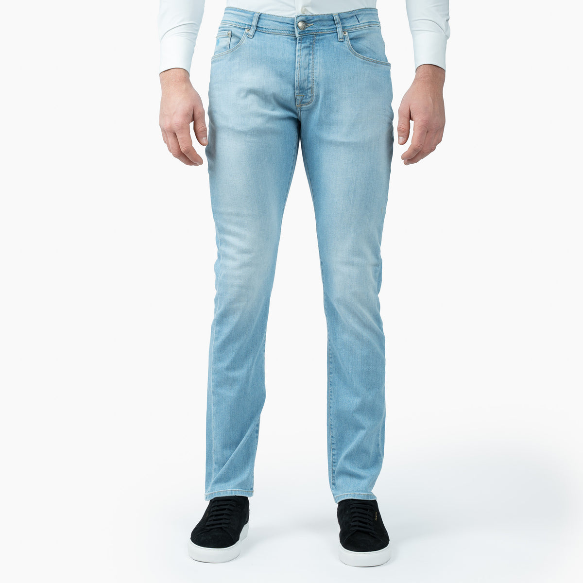 Atelier Noterman Jenas Lichtblauw | Slim Fit