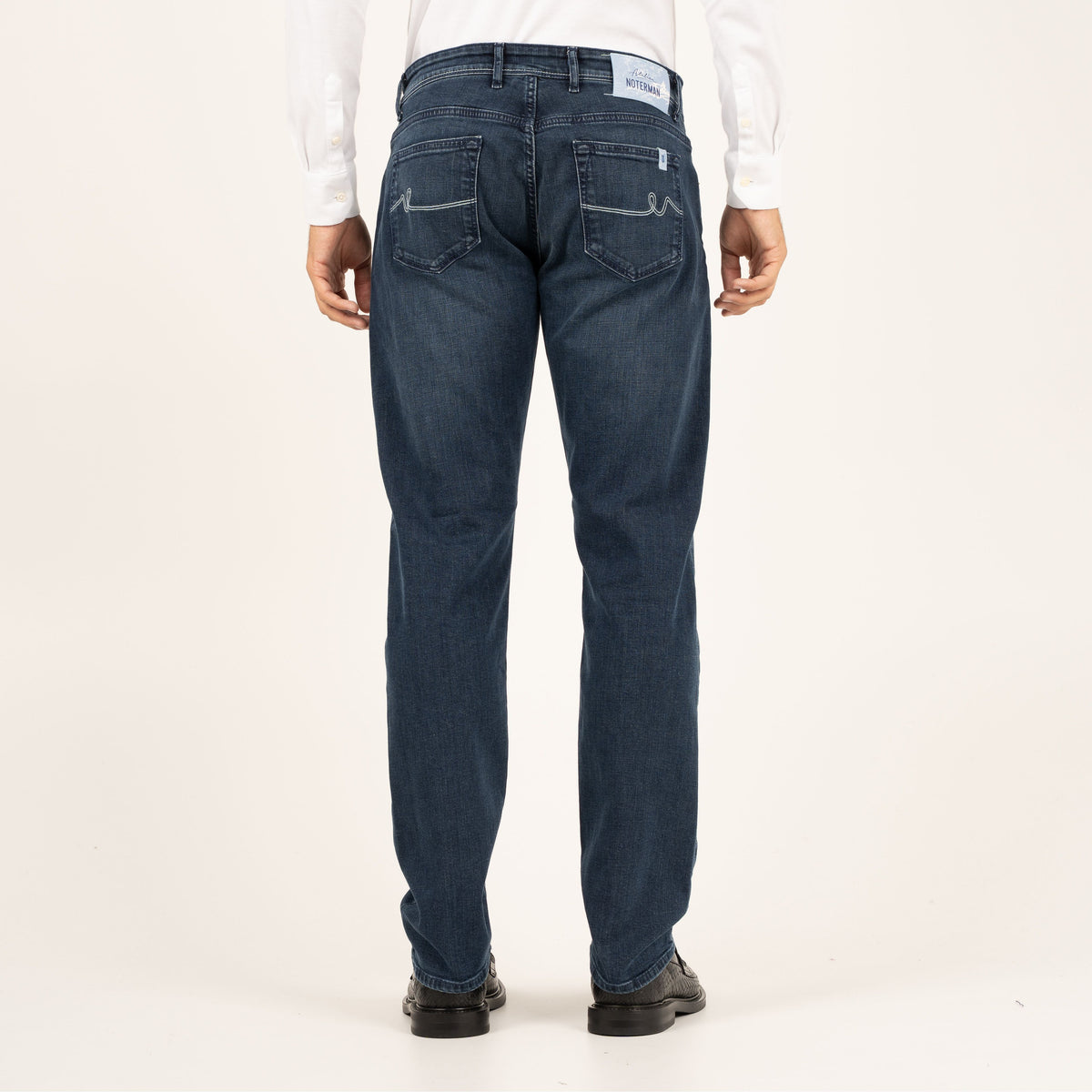 Atelier Noterman Jeans Donkerblauw | Regular Fit