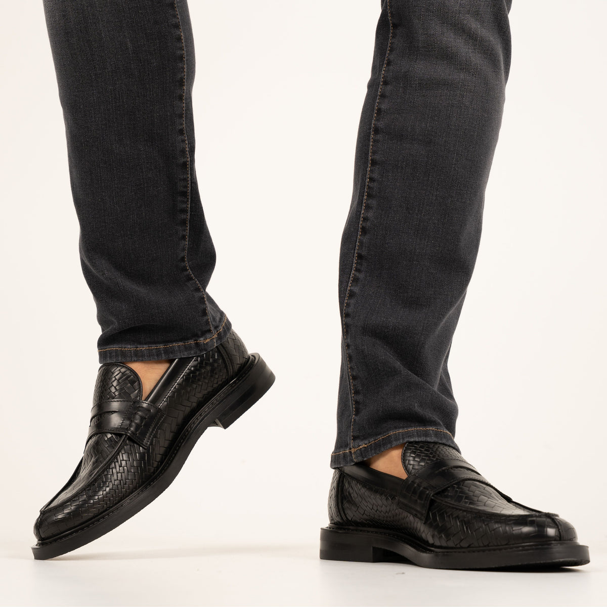 Atelier Noterman Jeans Donkergrijs | Slim Fit