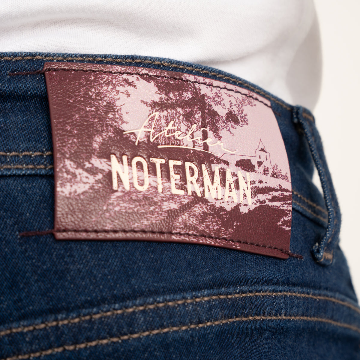 Atelier Noterman Jeans Donkerblauw | Slim Fit