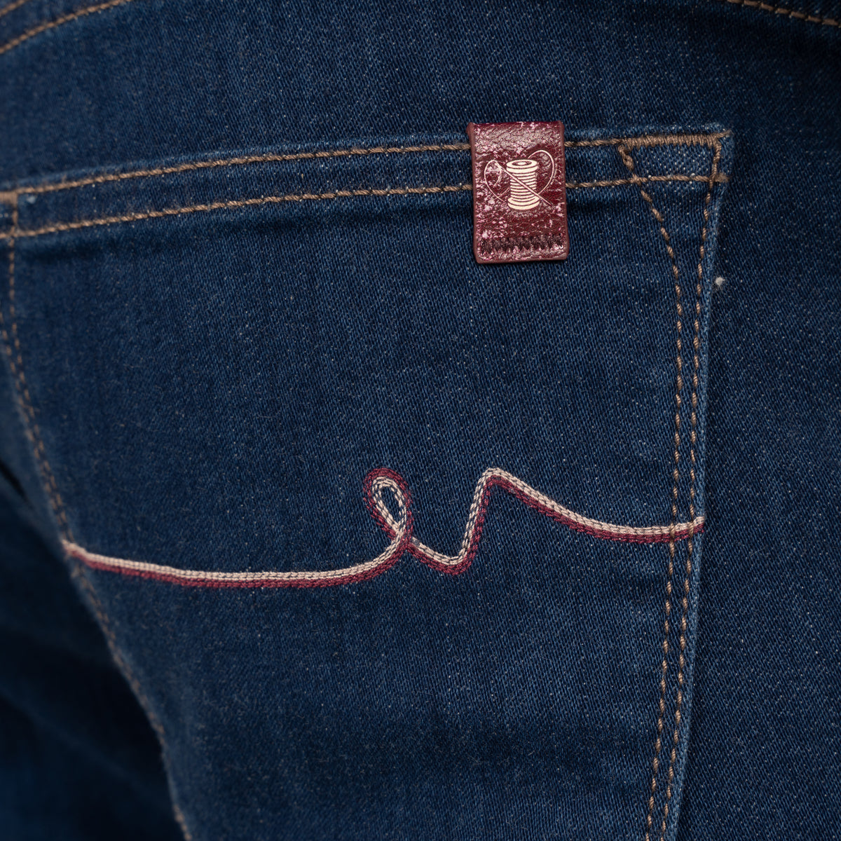 Atelier Noterman Jeans Donkerblauw | Slim Fit